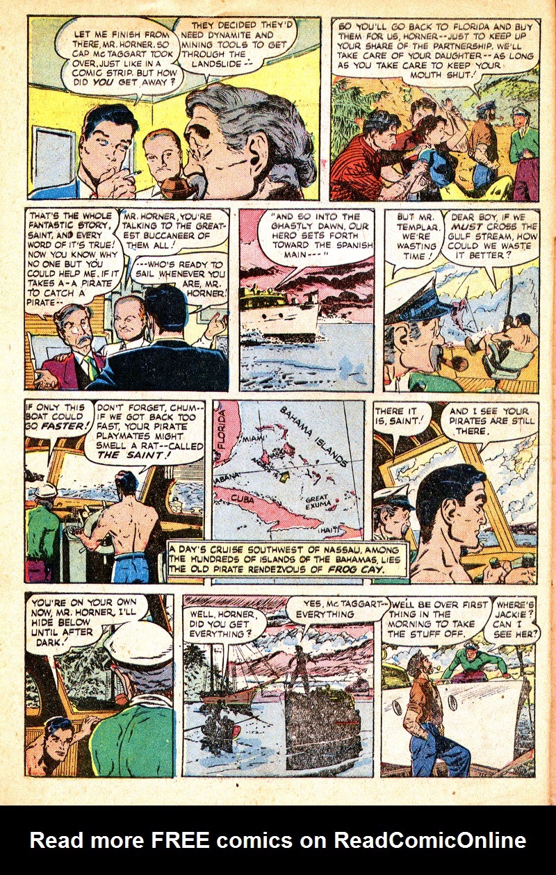 Read online The Saint (1947) comic -  Issue #9 - 5