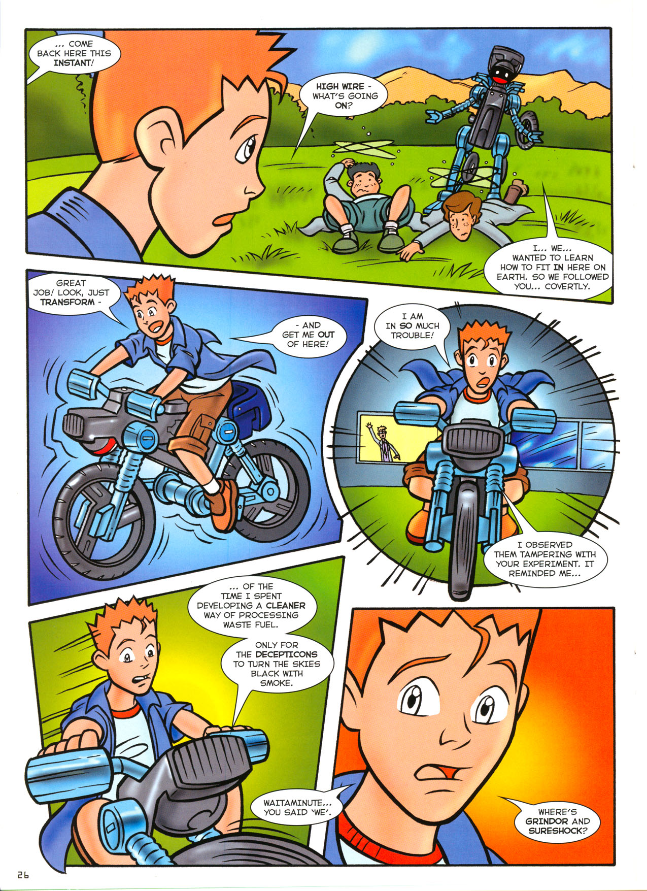Read online Transformers: Armada (2003) comic -  Issue #3 - 19