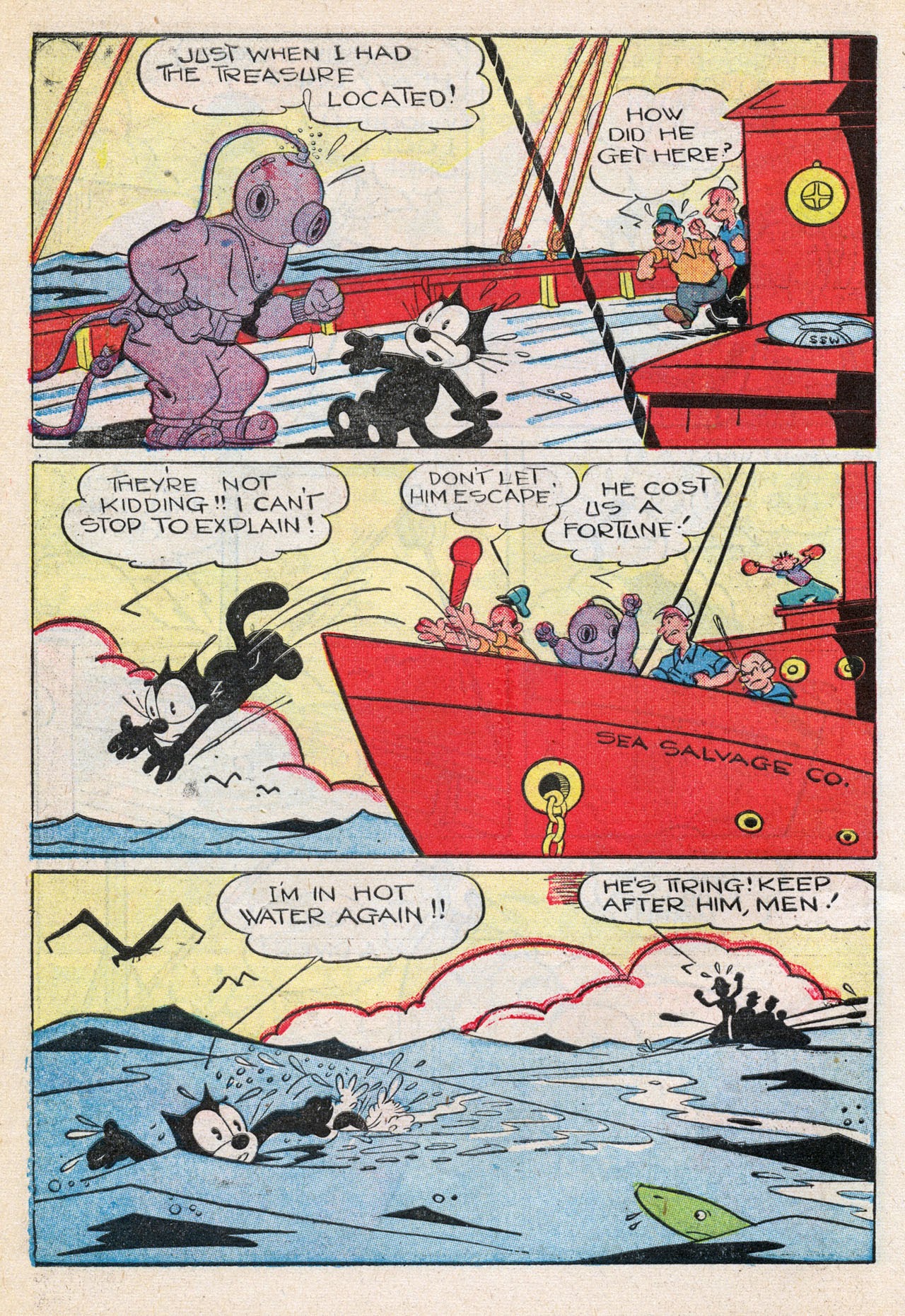 Read online Felix the Cat (1948) comic -  Issue #13 - 14
