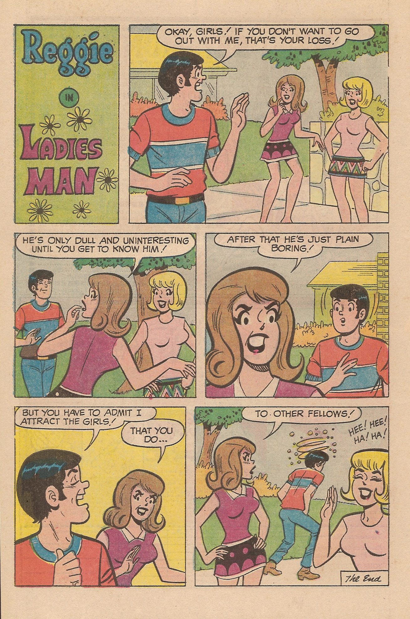 Read online Reggie's Wise Guy Jokes comic -  Issue #27 - 22