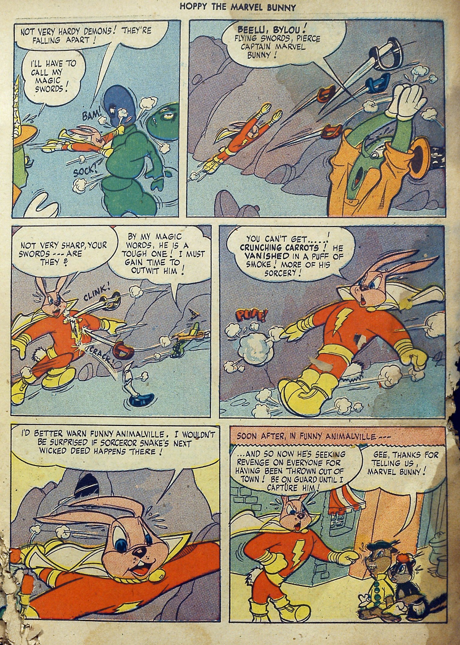 Read online Hoppy The Marvel Bunny comic -  Issue #11 - 10