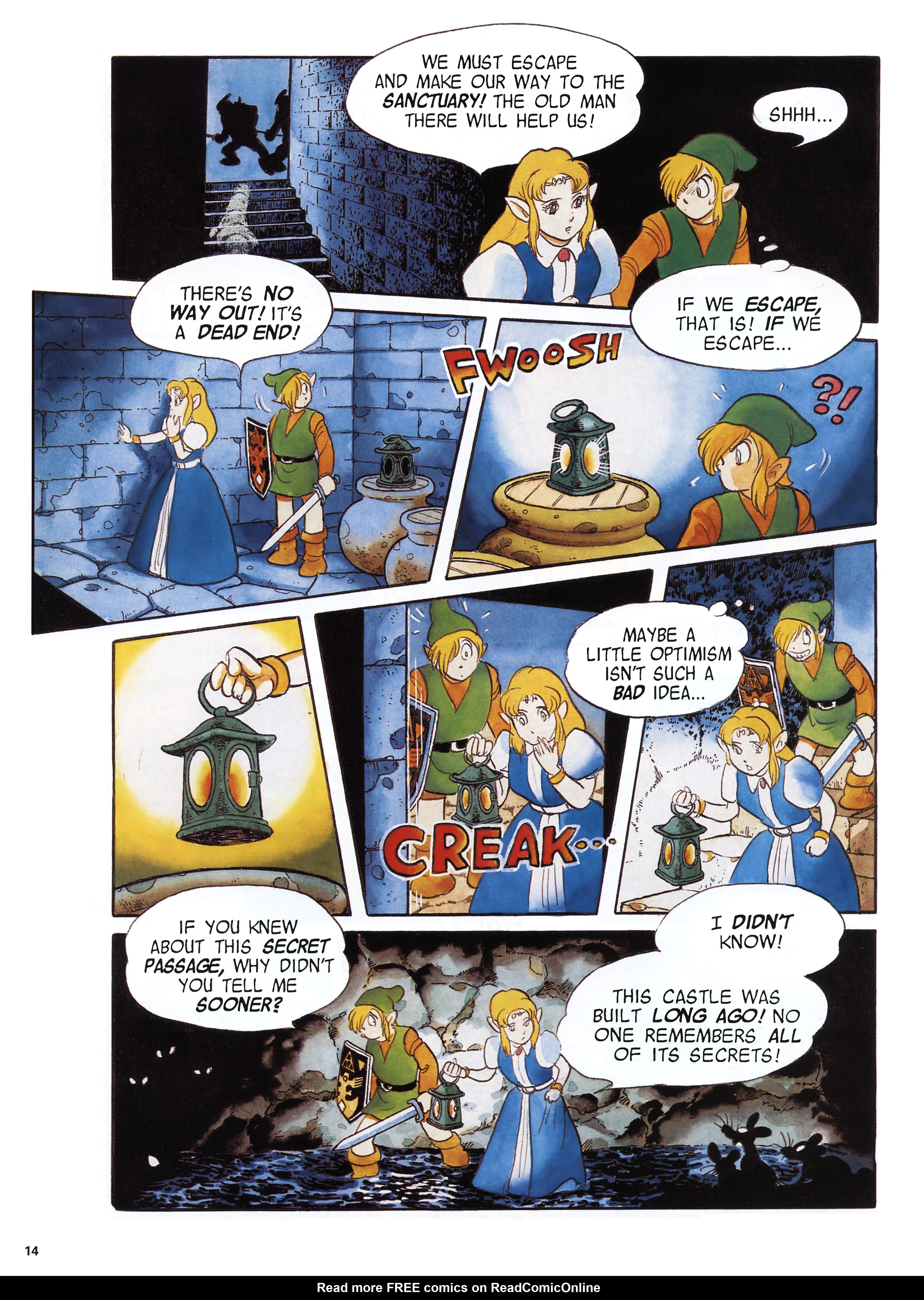 Read online The Legend of Zelda: A Link To the Past comic -  Issue # TPB (Part 1) - 14