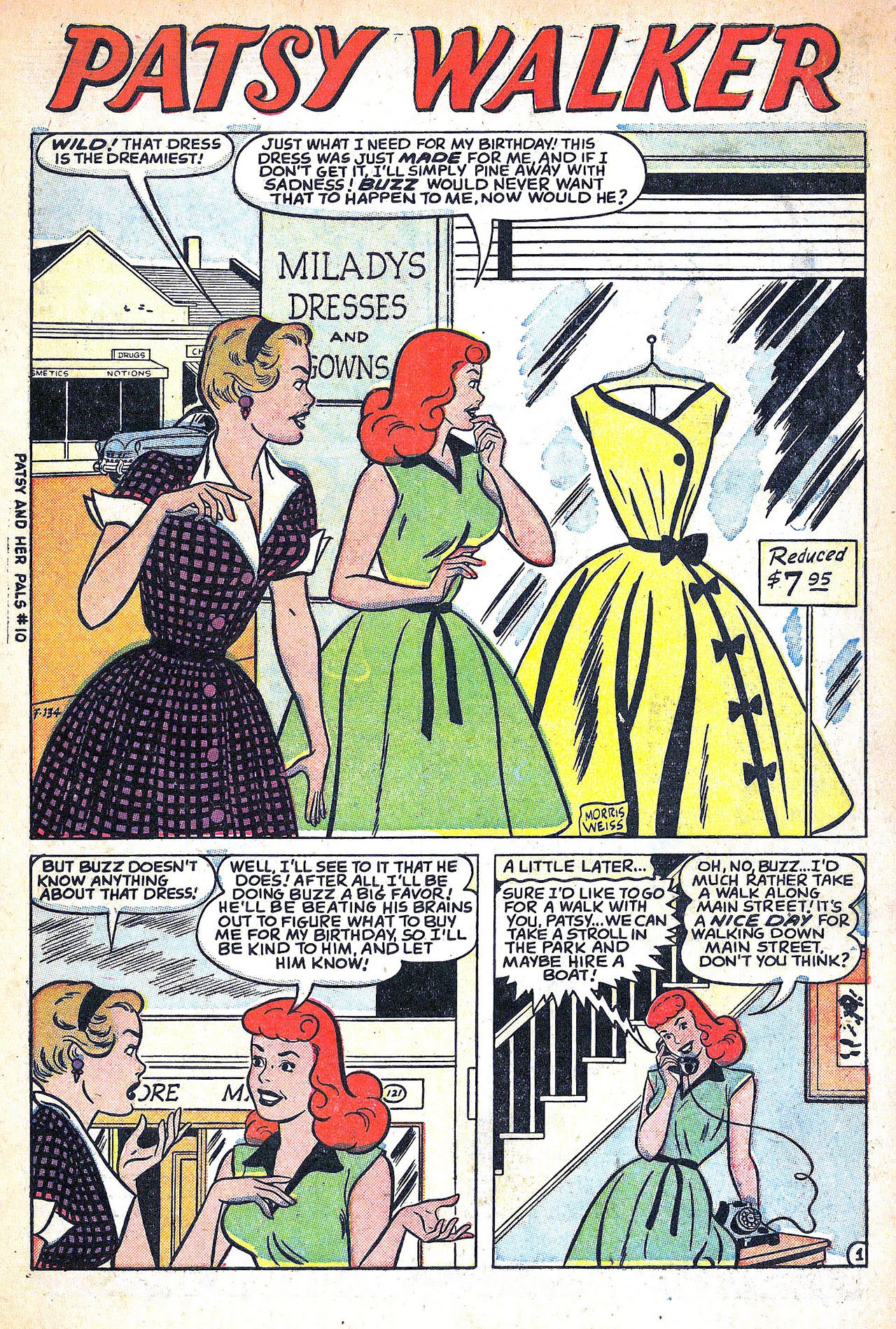 Read online Patsy and her Pals comic -  Issue #10 - 3