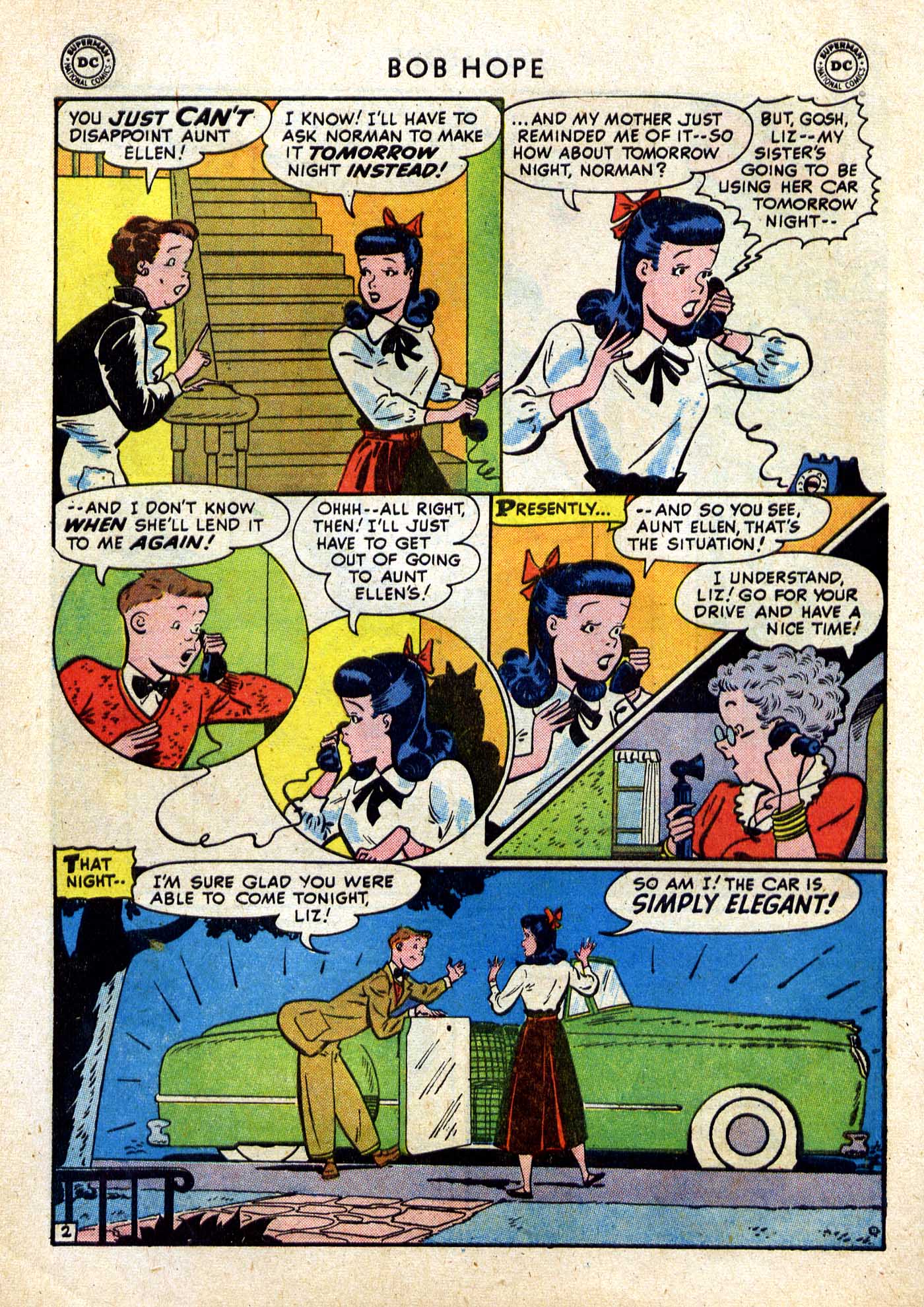 Read online The Adventures of Bob Hope comic -  Issue #51 - 33