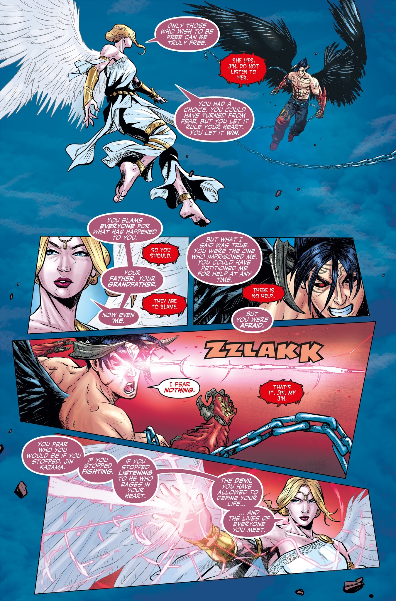 Read online Tekken comic -  Issue #4 - 22