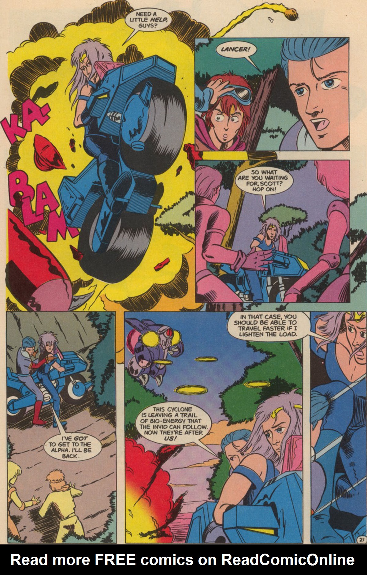 Read online Robotech The New Generation comic -  Issue #4 - 29