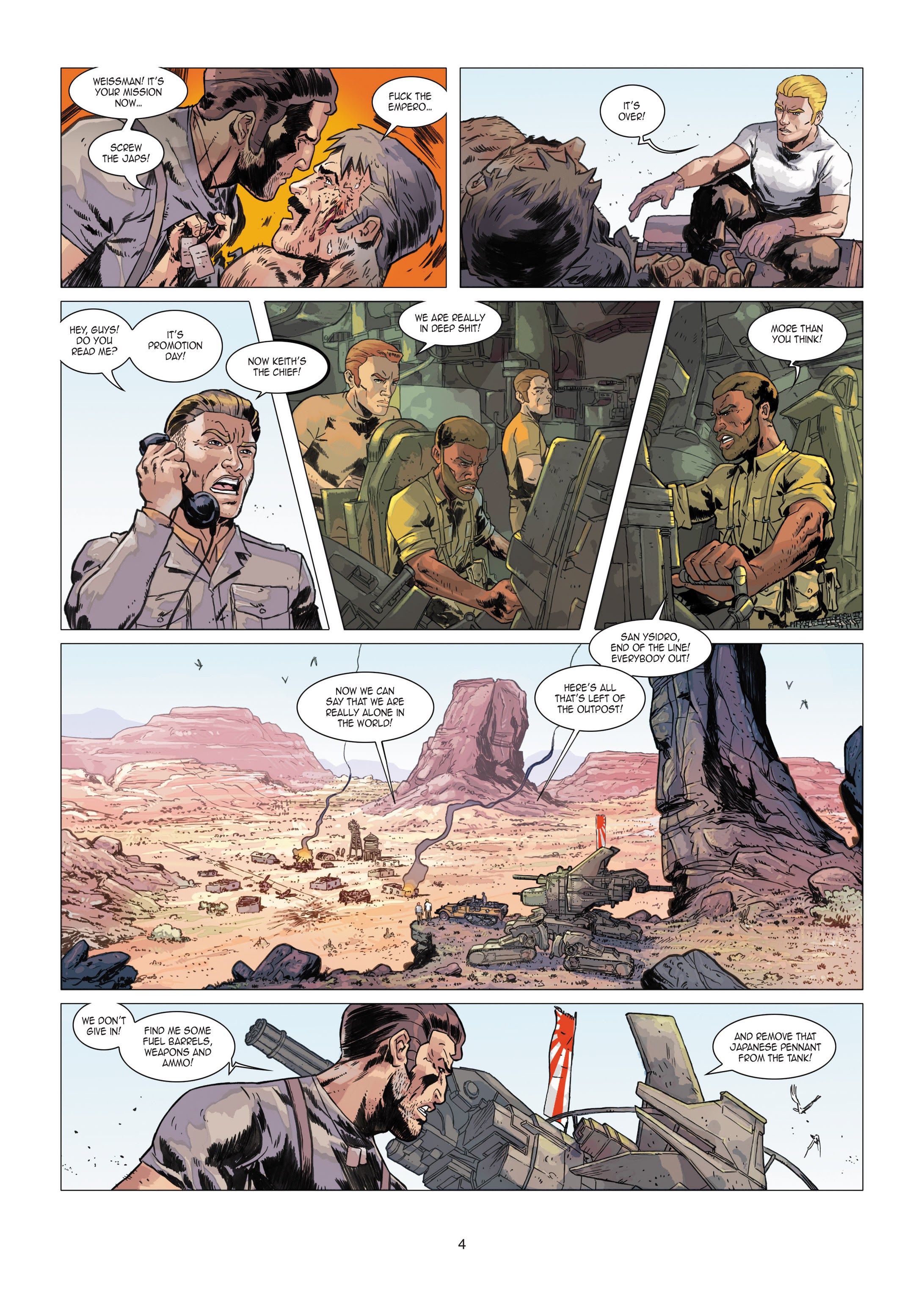Read online Iron Squad comic -  Issue #4 - 4
