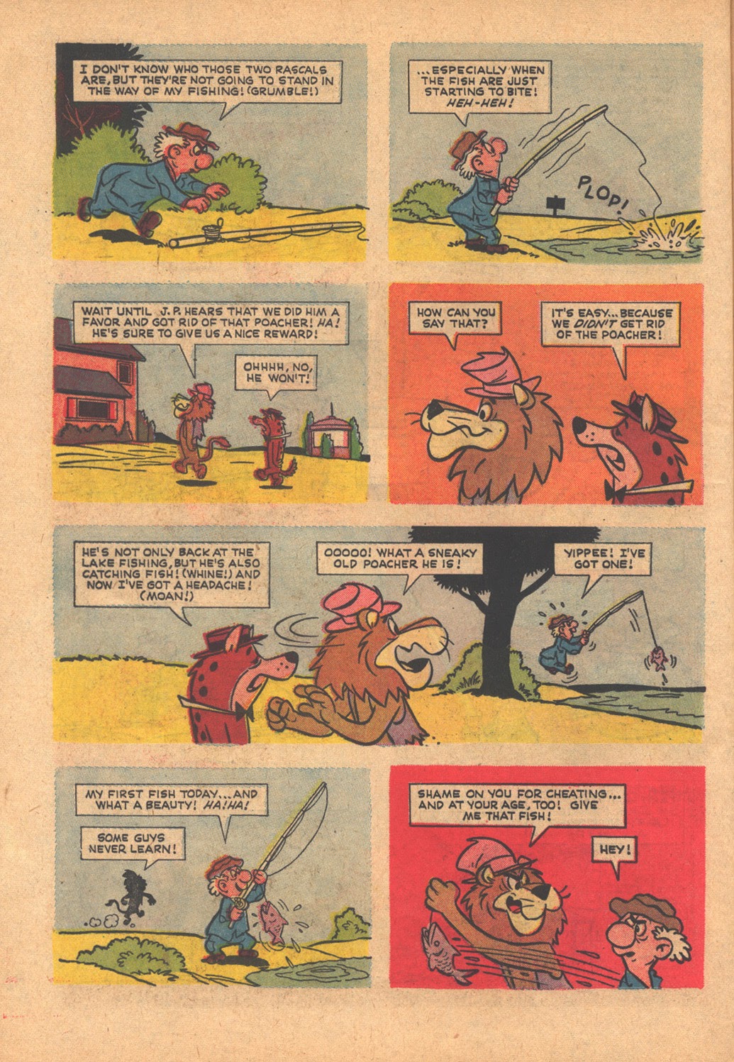 Read online Huckleberry Hound (1960) comic -  Issue #19 - 74