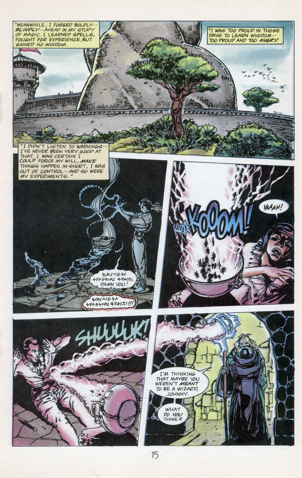 Read online Grimjack comic -  Issue #67 - 19