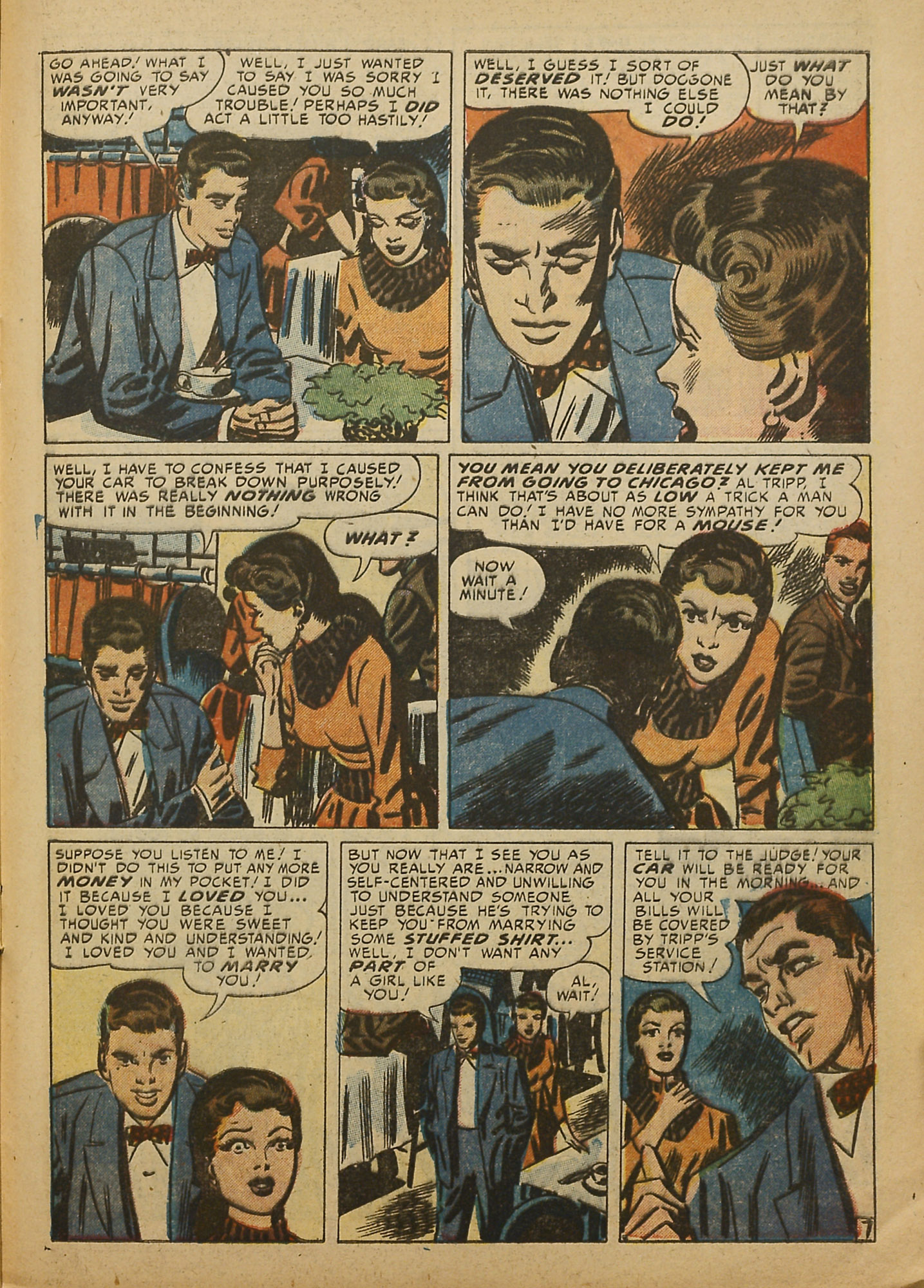 Read online Young Love (1949) comic -  Issue #36 - 28