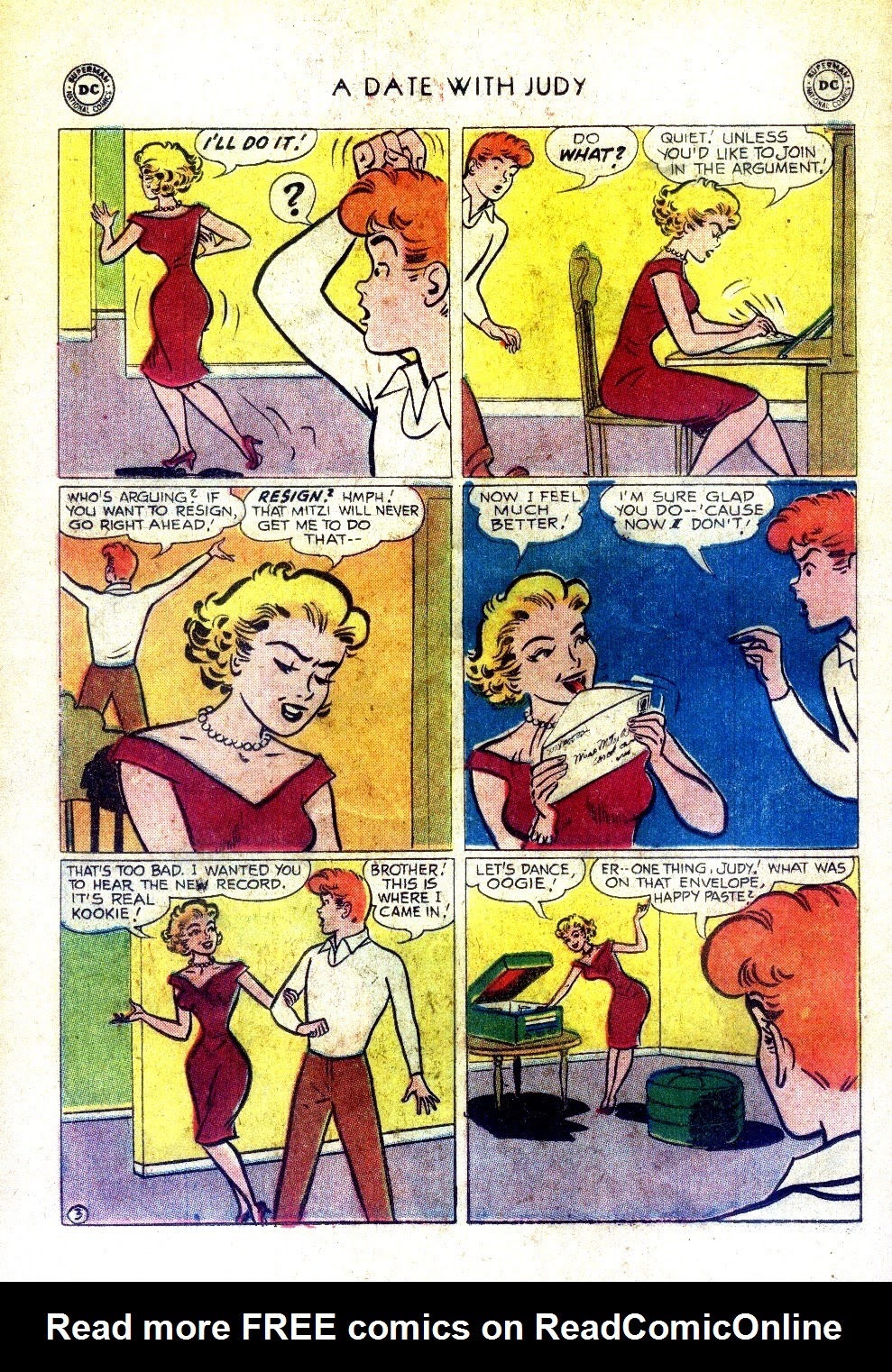 Read online A Date with Judy comic -  Issue #72 - 18
