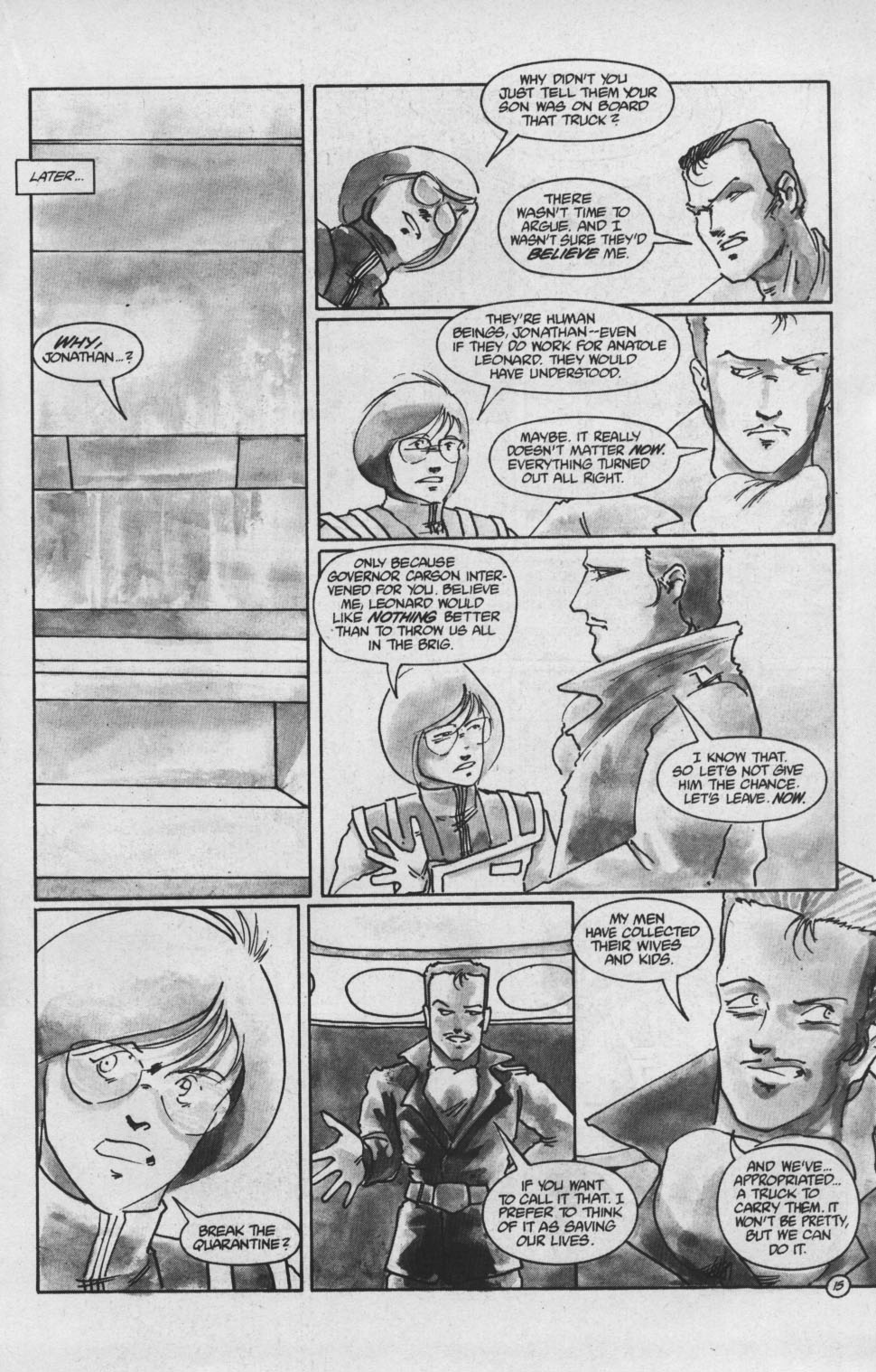 Read online Robotech II: The Sentinels - The Malcontent Uprisings comic -  Issue #8 - 17