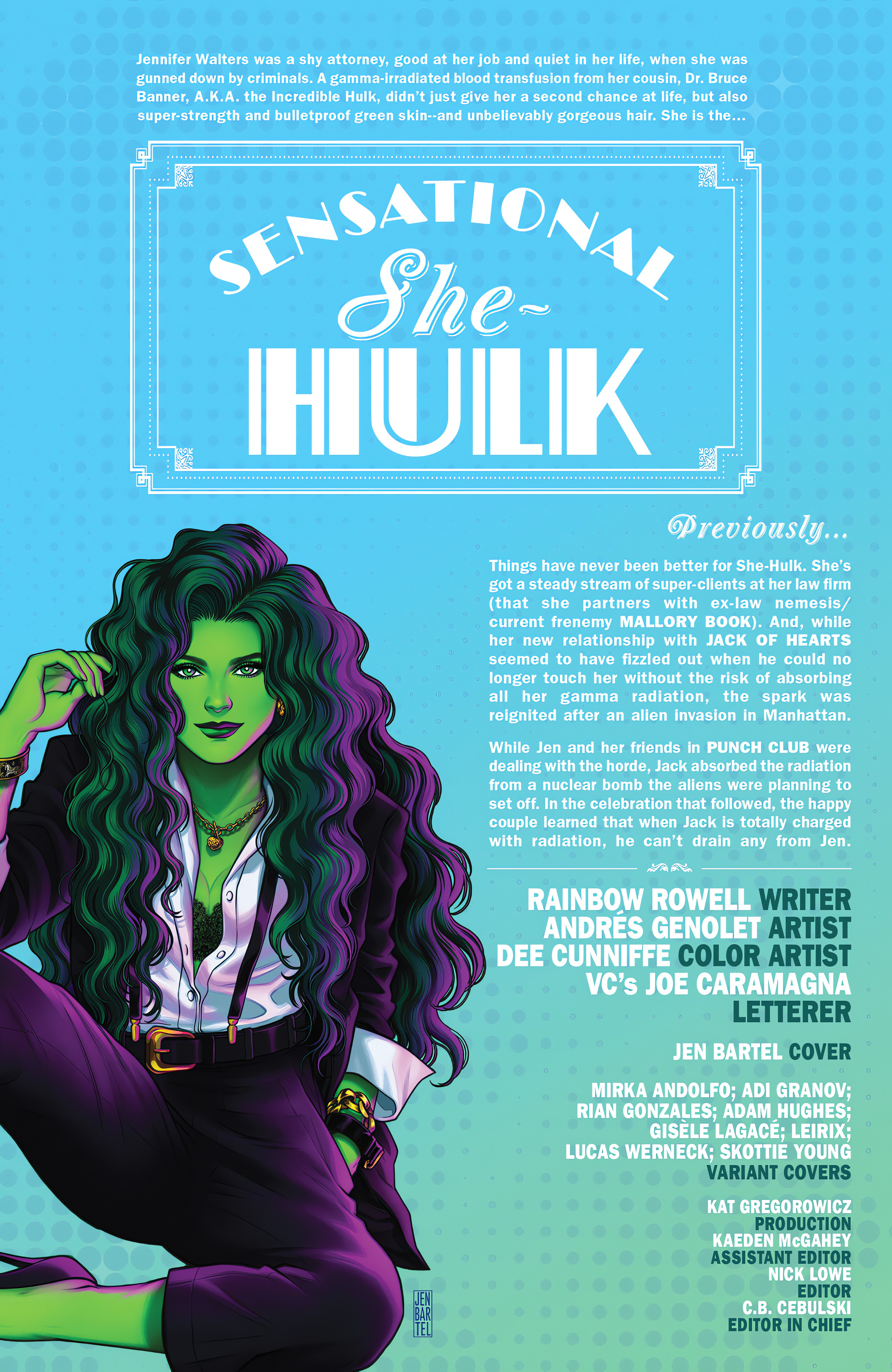 Read online Sensational She-Hulk comic -  Issue #1 - 2