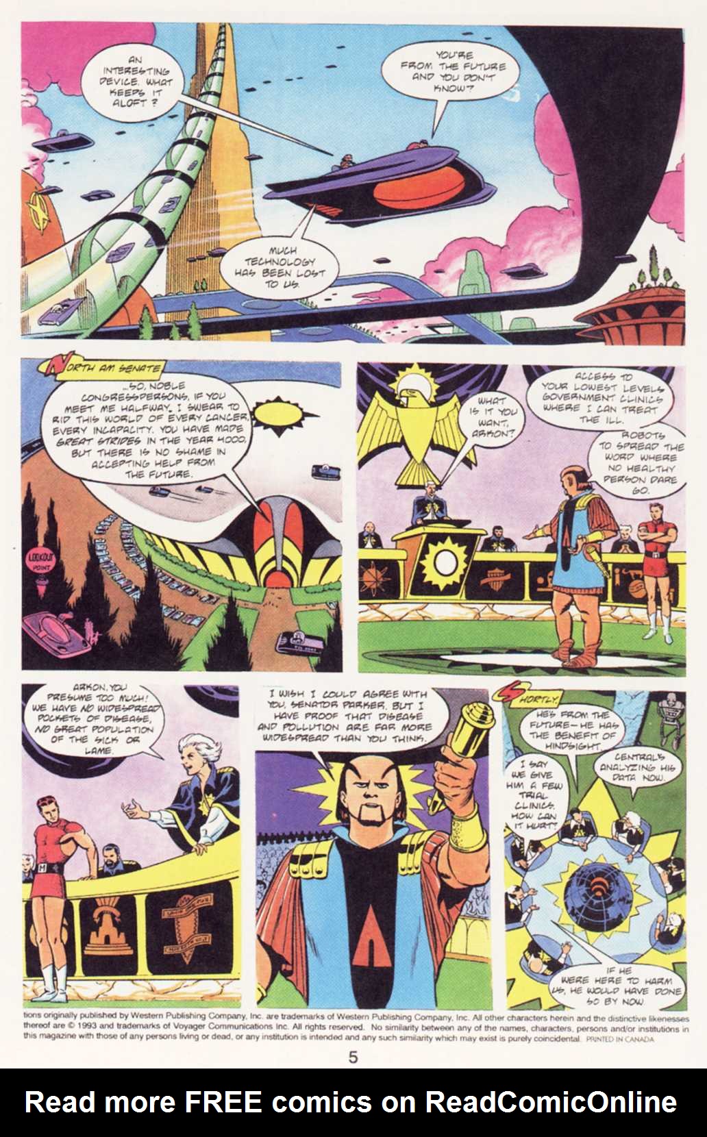 Read online Magnus Robot Fighter / Nexus comic -  Issue #1 - 6