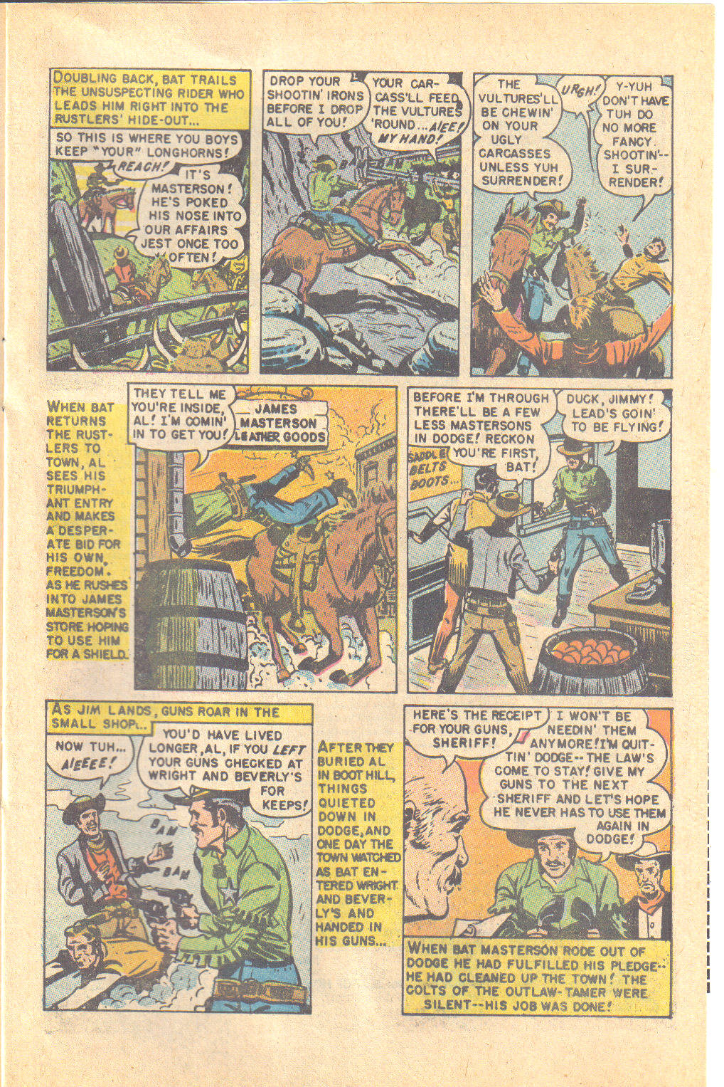 Read online Wild Western Action comic -  Issue #3 - 49