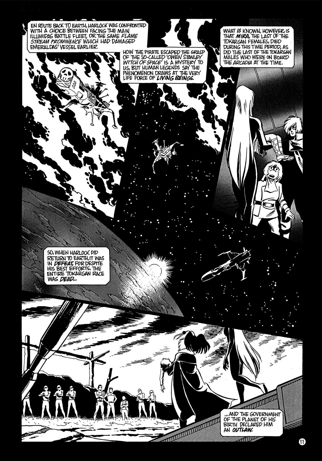 Read online Captain Harlock: The Machine People comic -  Issue #4 - 14