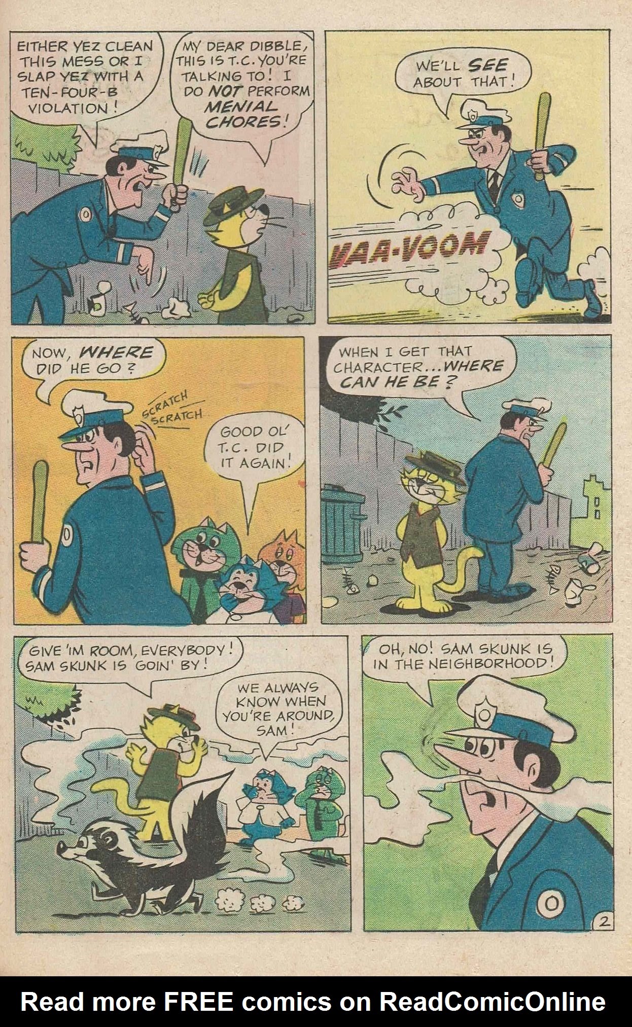 Read online Top Cat (1970) comic -  Issue #2 - 21