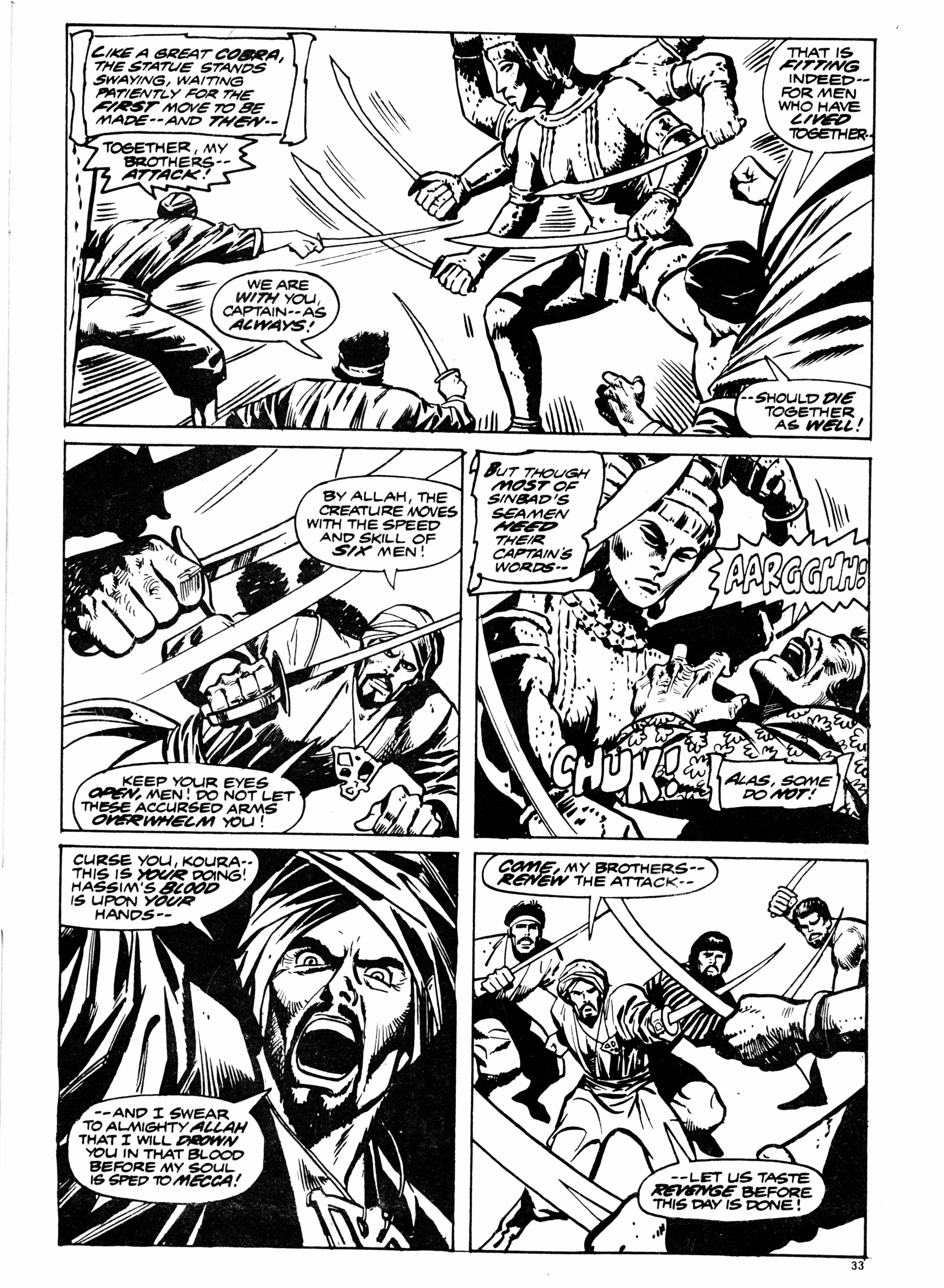 Read online Planet of the Apes (1974) comic -  Issue #37 - 33