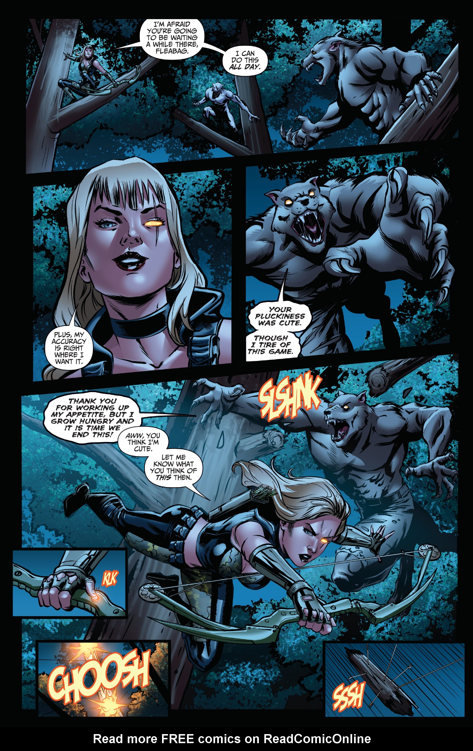 Read online Van Helsing vs The League of Monsters comic -  Issue #6 - 20