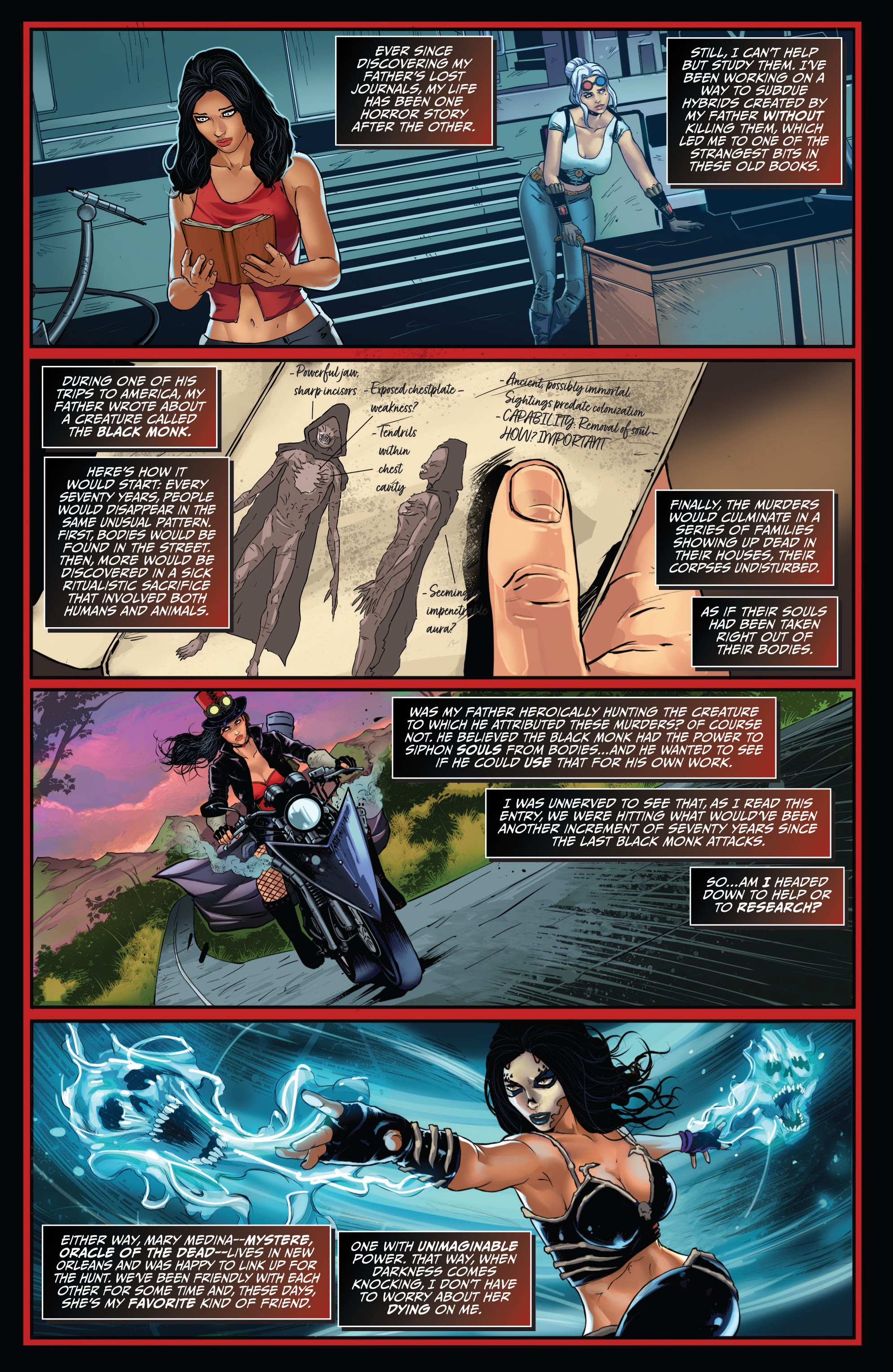 Read online Van Helsing: Rites of Shadows comic -  Issue # Full - 9