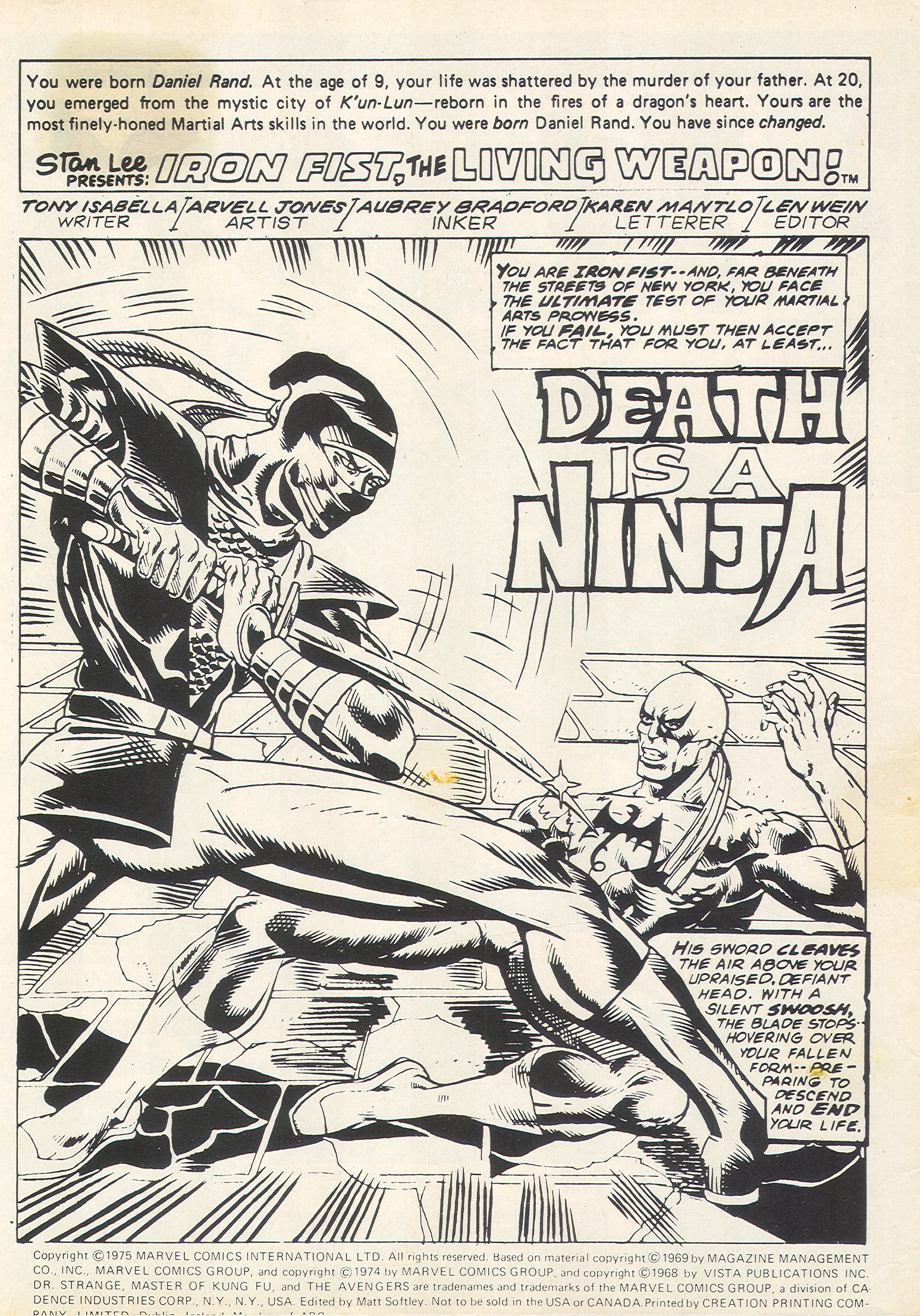 Read online The Avengers (1973) comic -  Issue #83 - 2