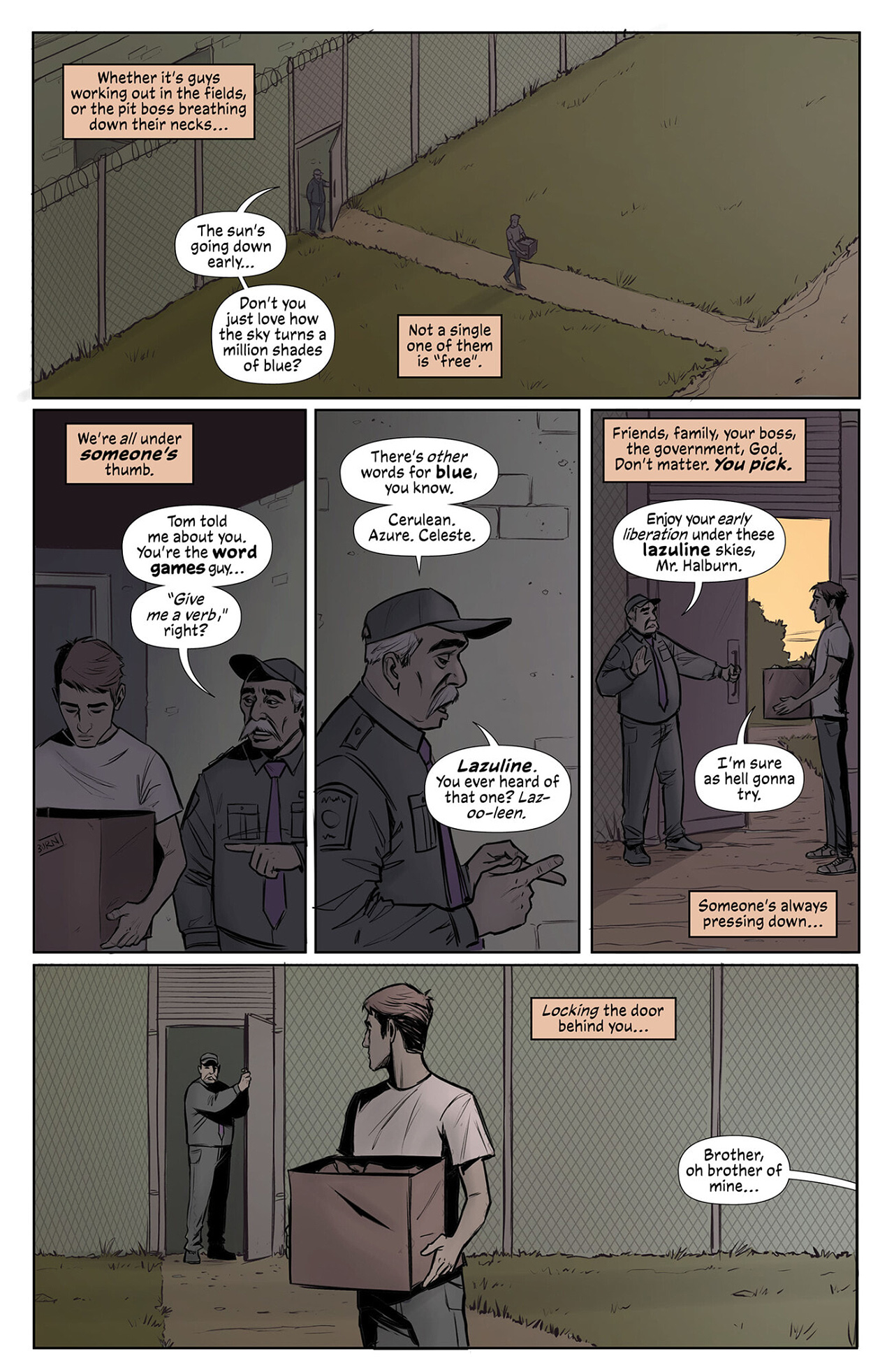 Read online Swan Songs comic -  Issue #4 - 8