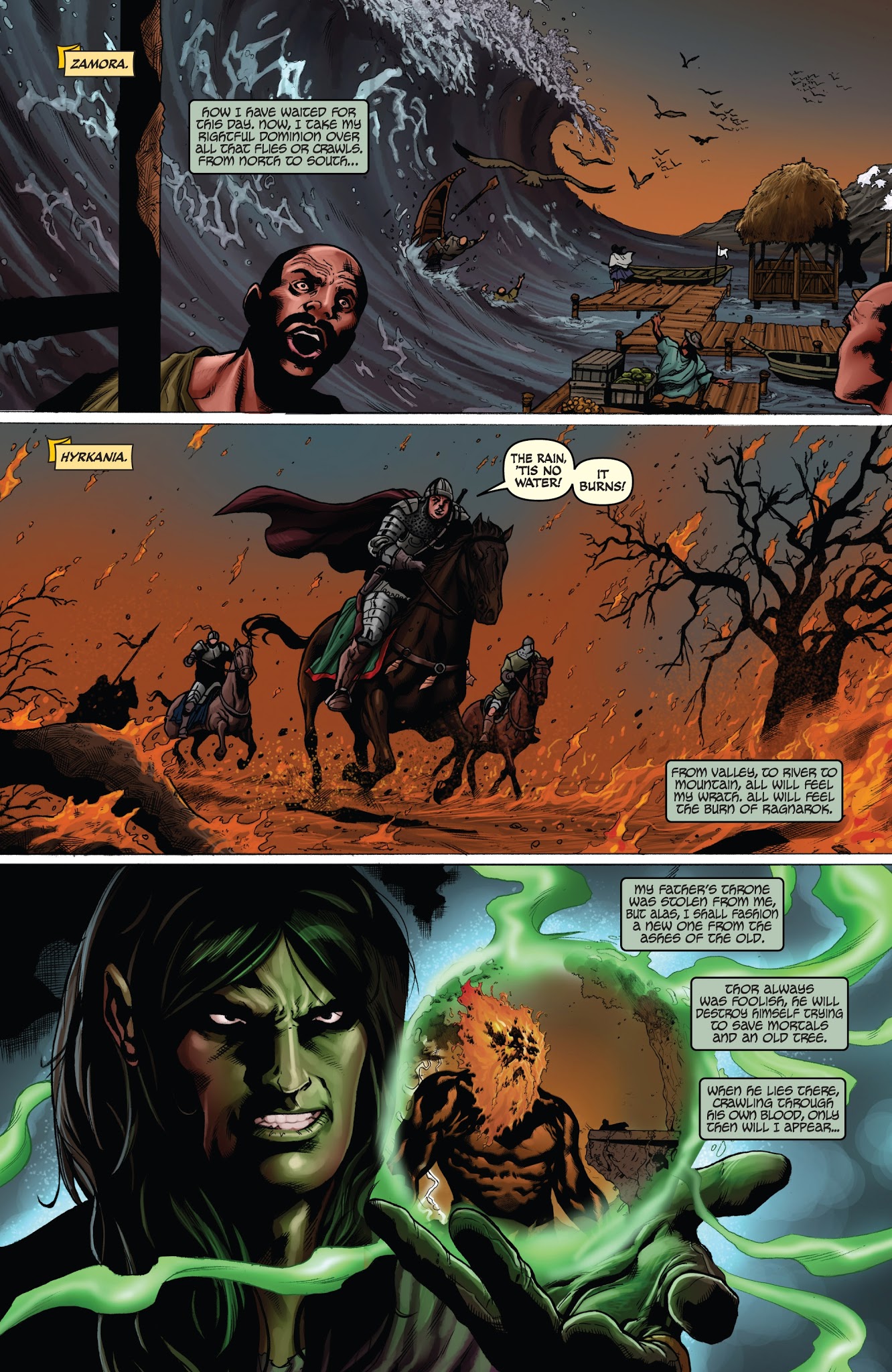 Read online Red Sonja: Revenge of the Gods comic -  Issue #5 - 3