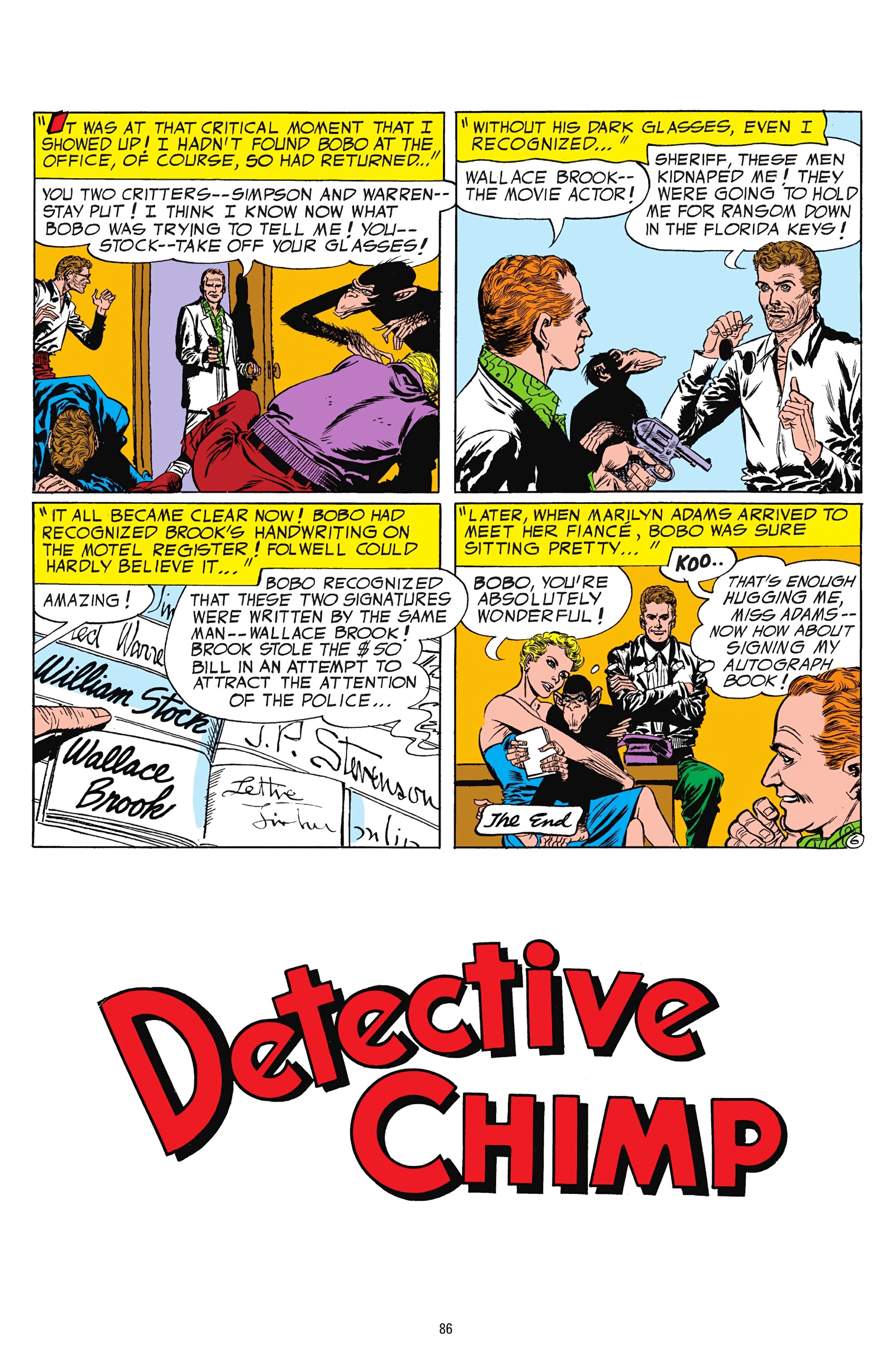 Read online The Detective Chimp Casebook comic -  Issue # TPB (Part 1) - 86