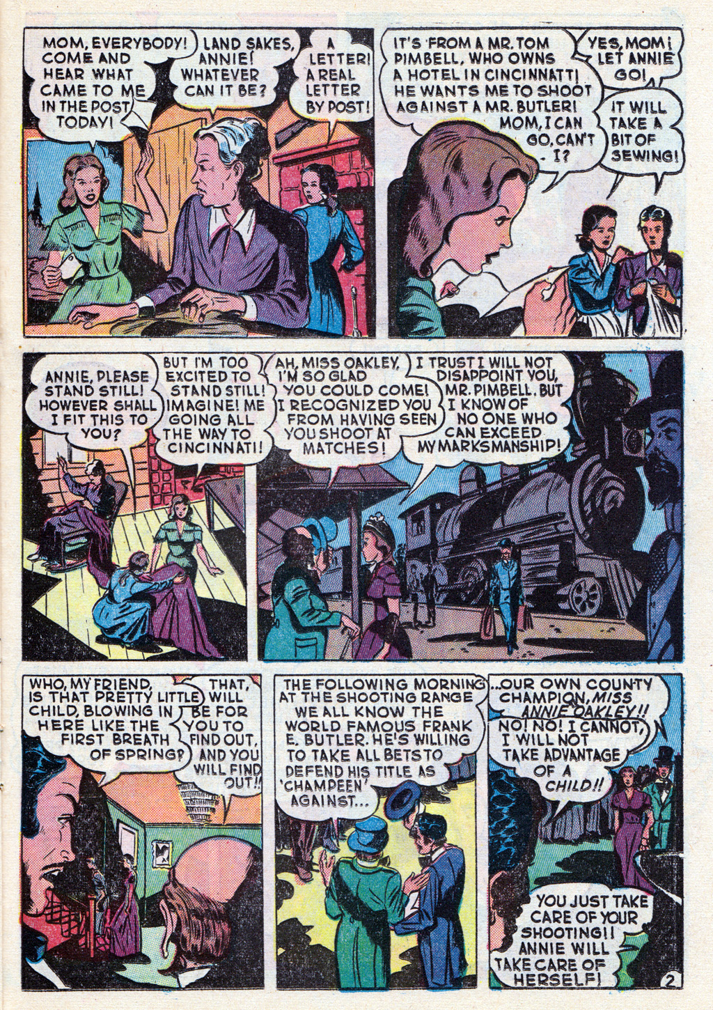 Read online Cowboy Western Comics (1948) comic -  Issue #18 - 21