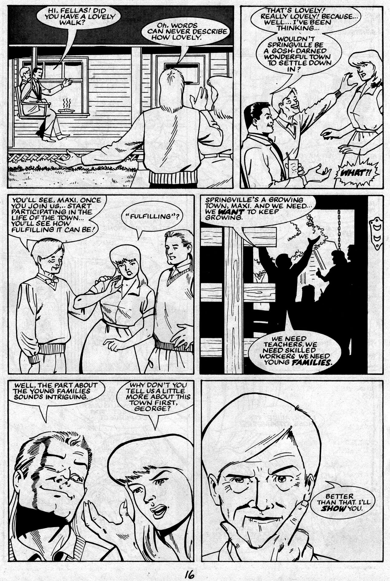 Read online The Trouble With Girls (1989) comic -  Issue #15 - 18