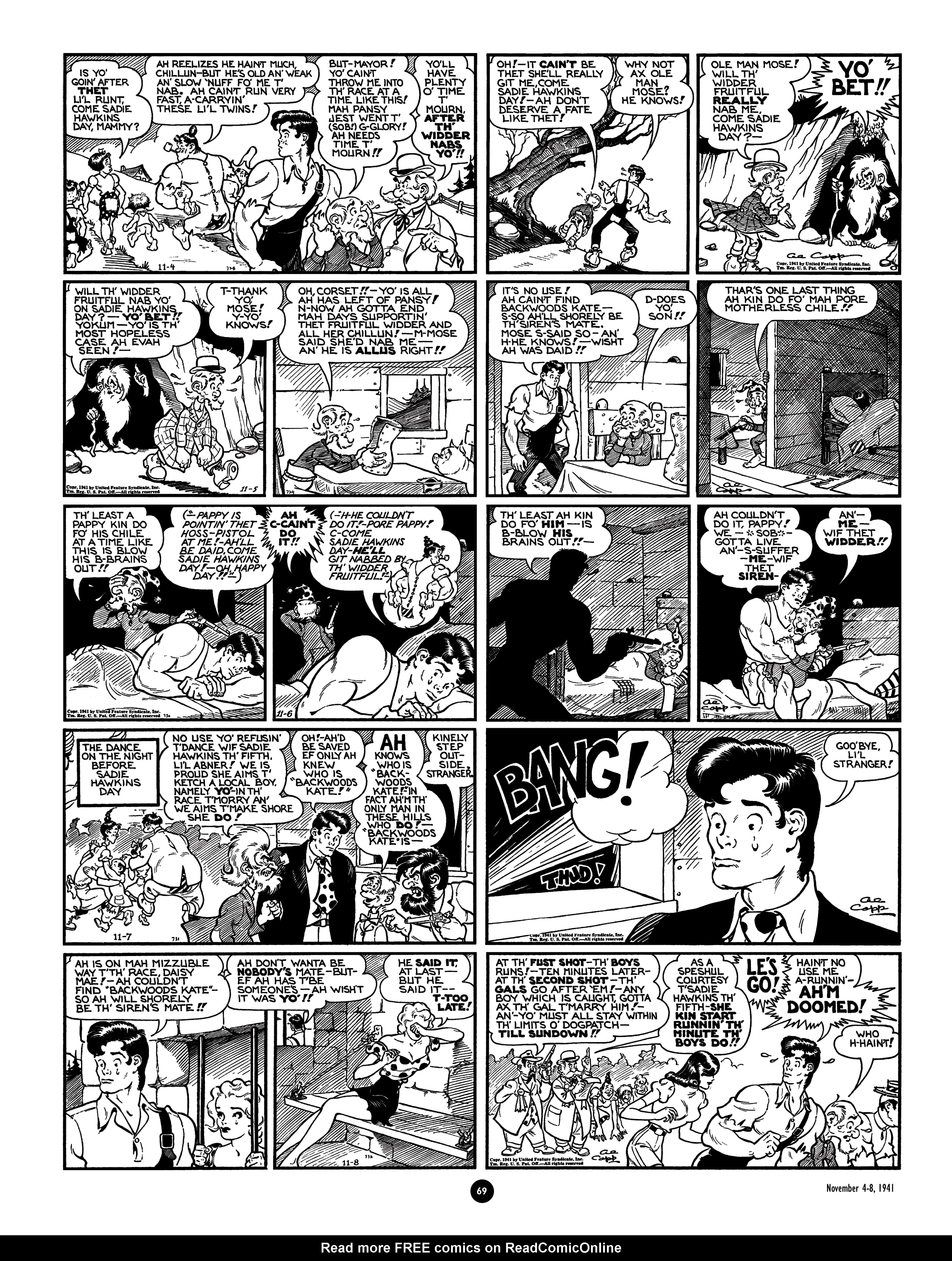 Read online Al Capp's Li'l Abner Complete Daily & Color Sunday Comics comic -  Issue # TPB 4 (Part 1) - 70