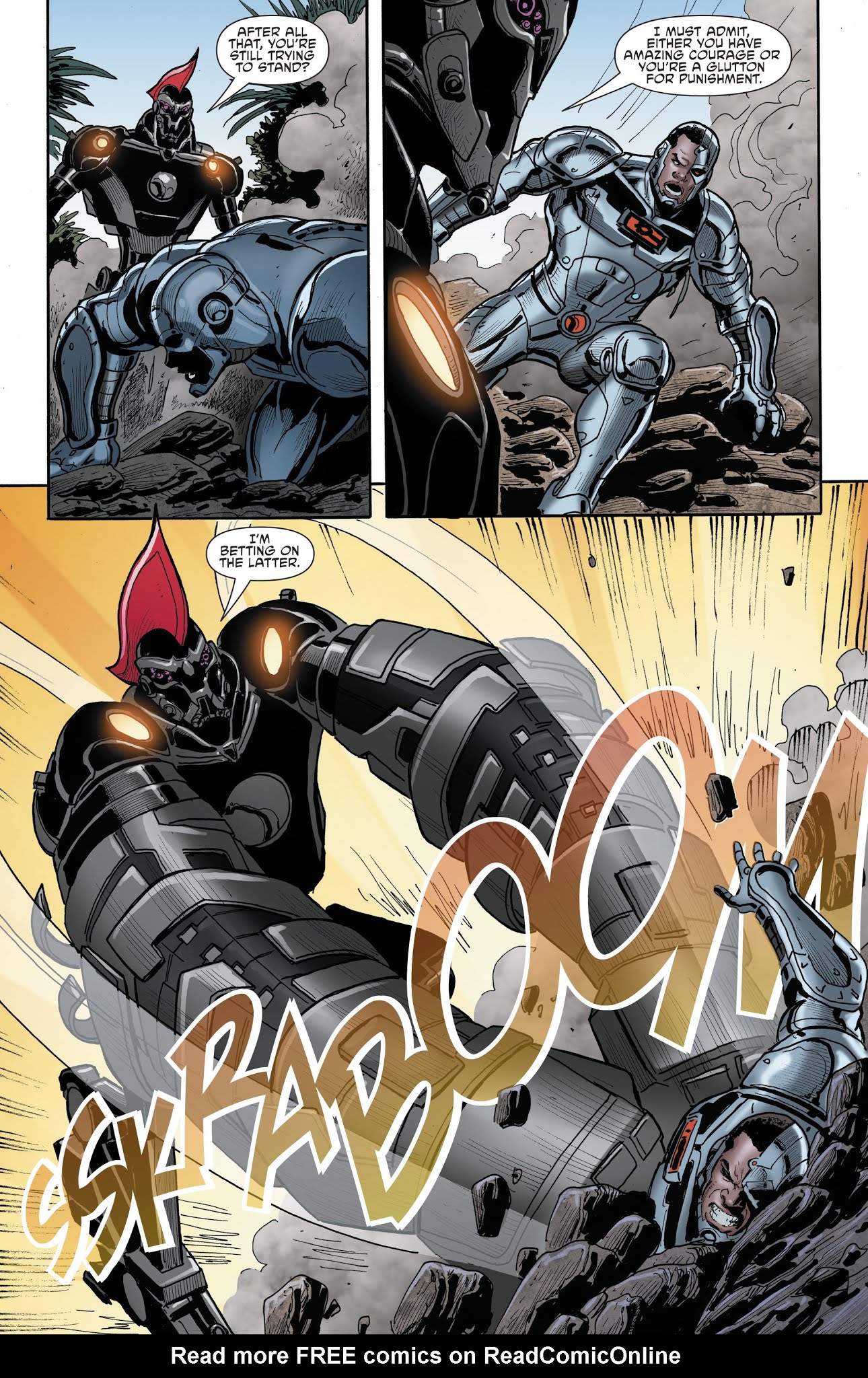 Read online Cyborg (2016) comic -  Issue #23 - 21