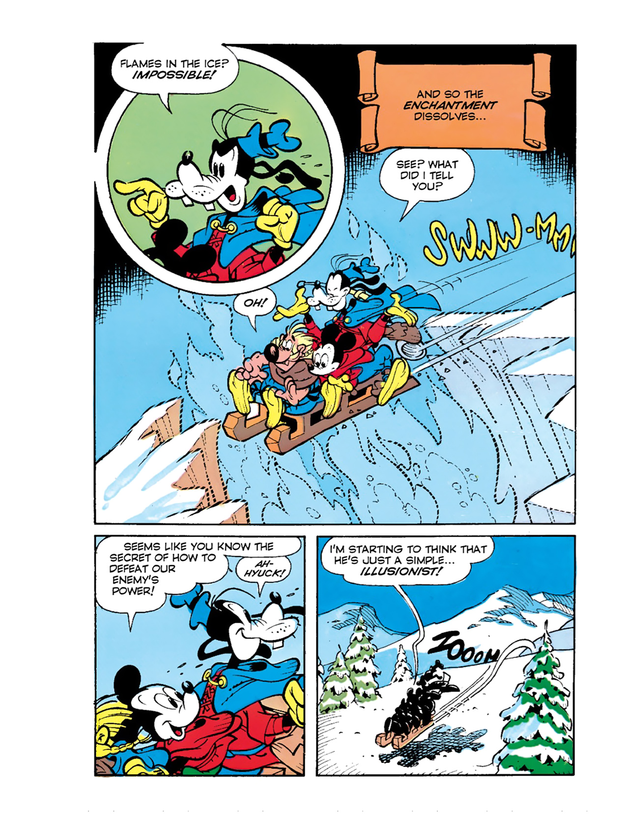 Read online Mickey Mouse in the Sword of Ice comic -  Issue #2 - 3