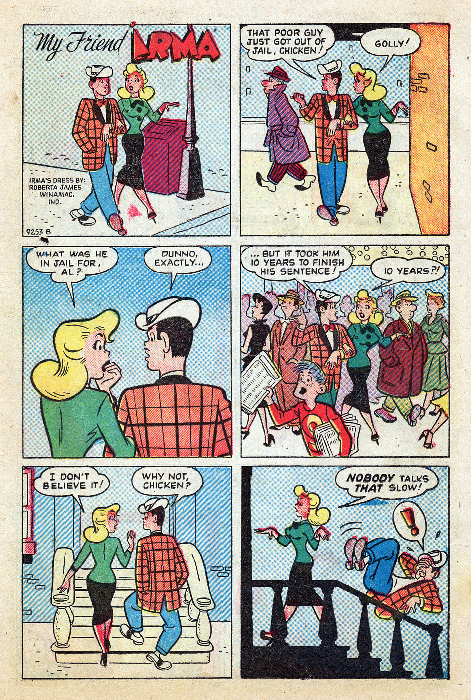 Read online My Friend Irma comic -  Issue #14 - 14