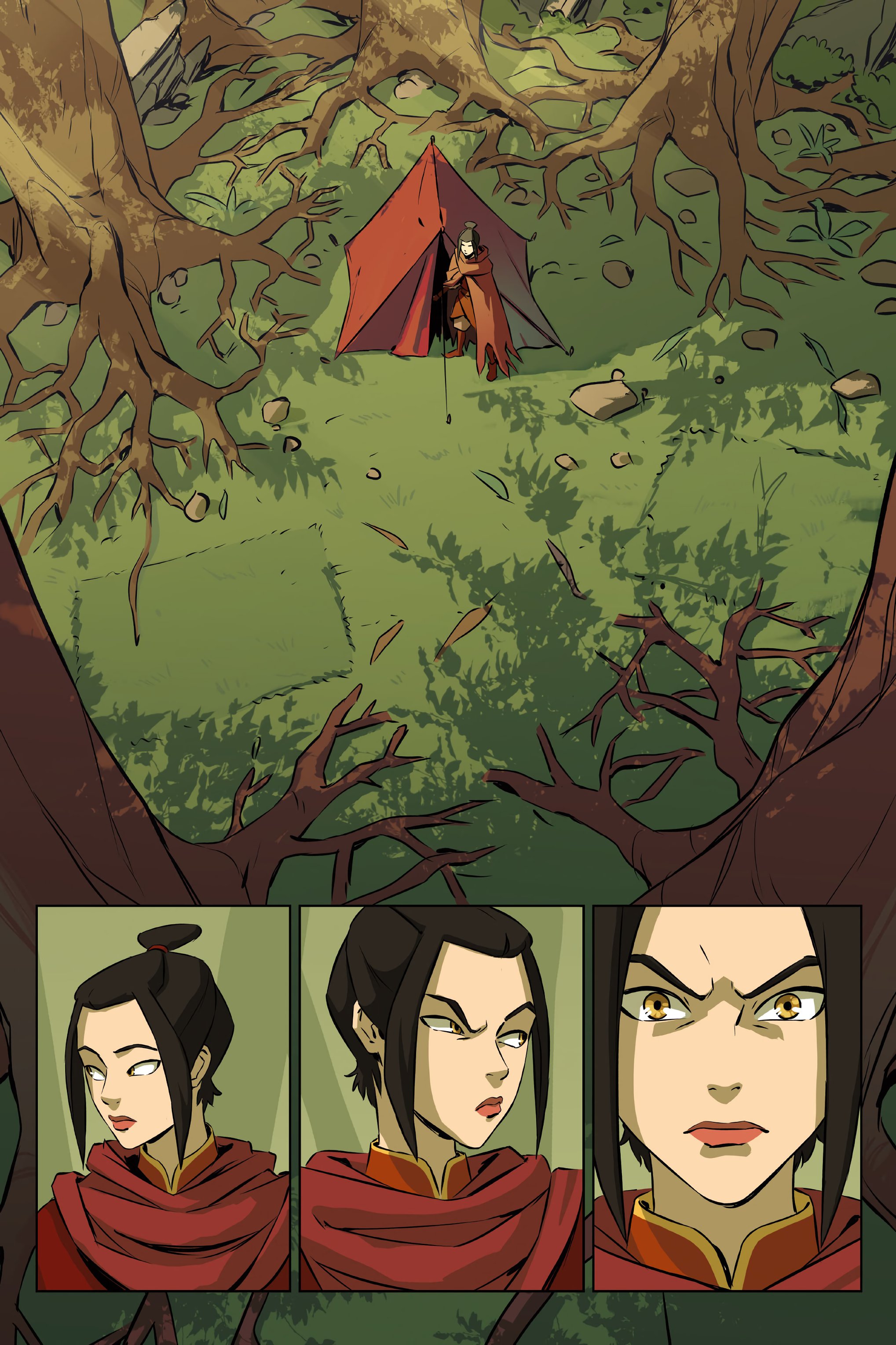 Read online Avatar: The Last Airbender - Azula in the Spirit Temple comic -  Issue # TPB - 21