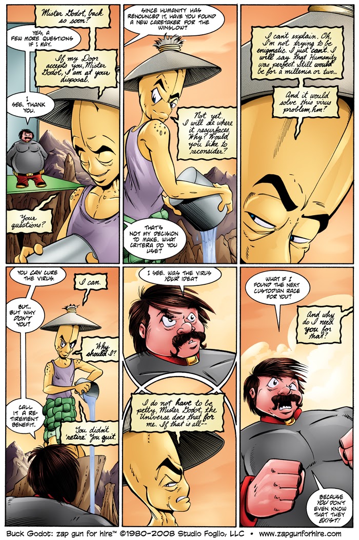 Read online Buck Godot - Zap Gun For Hire comic -  Issue #6 - 22