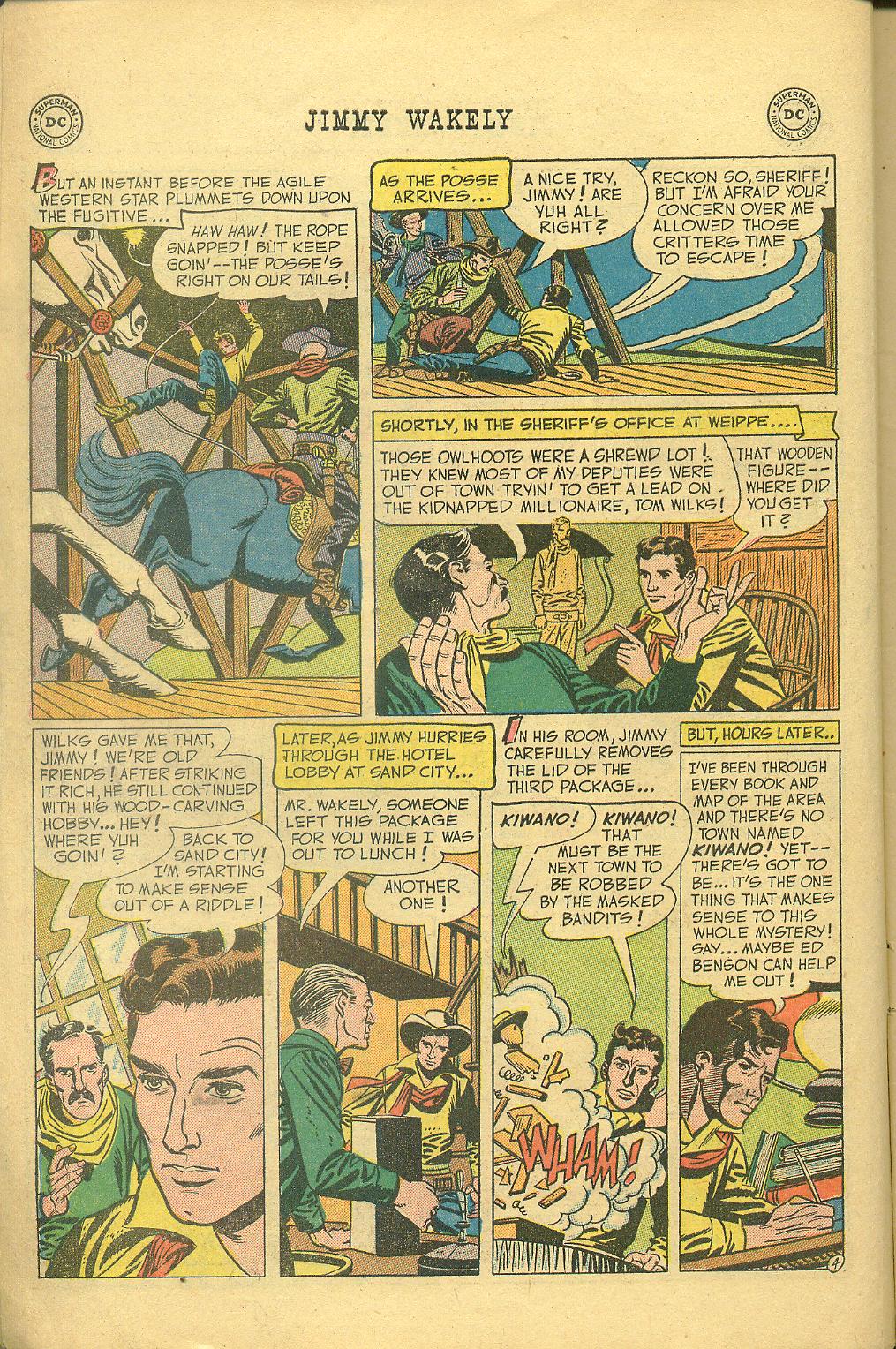 Read online Jimmy Wakely comic -  Issue #18 - 6