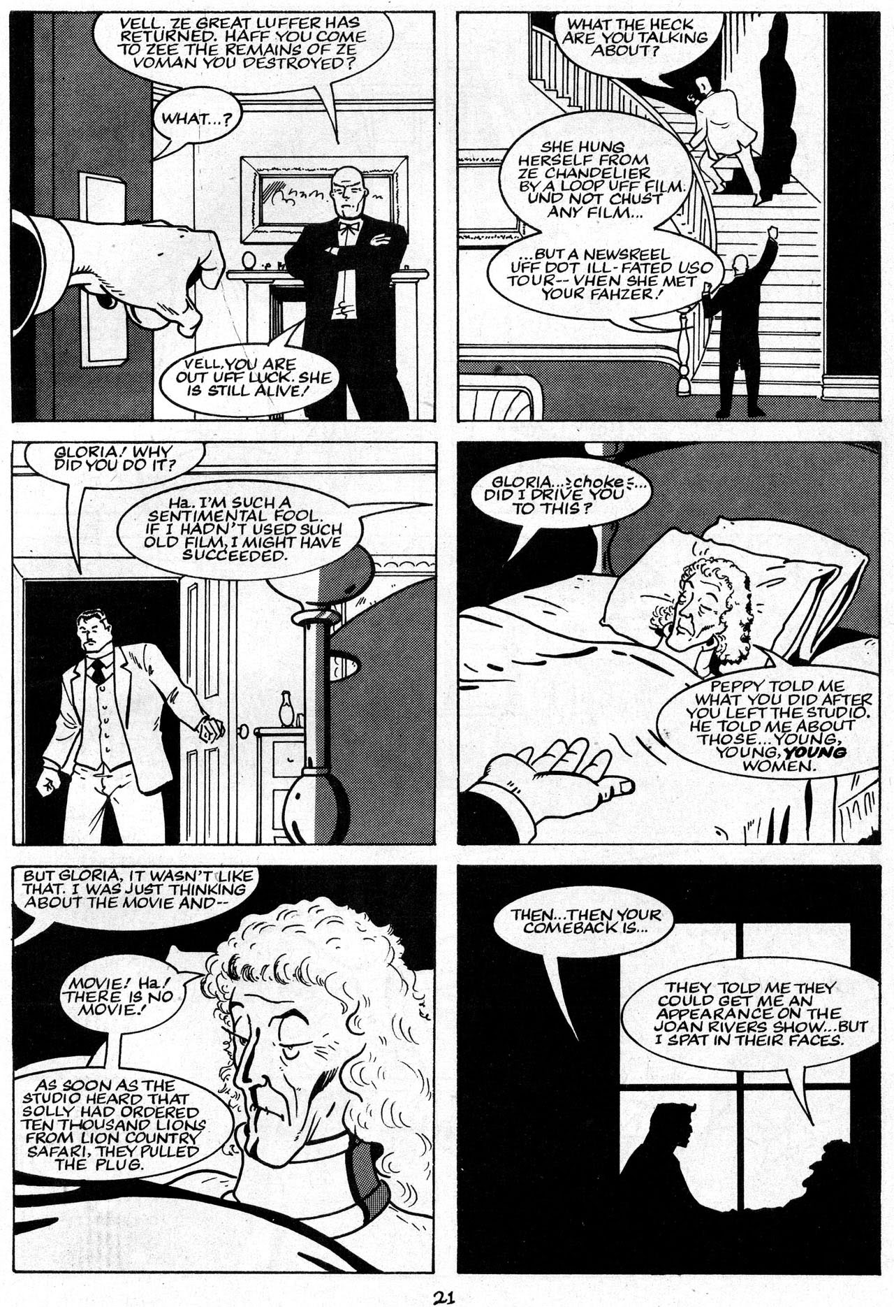 Read online The Trouble With Girls (1989) comic -  Issue #20 - 23