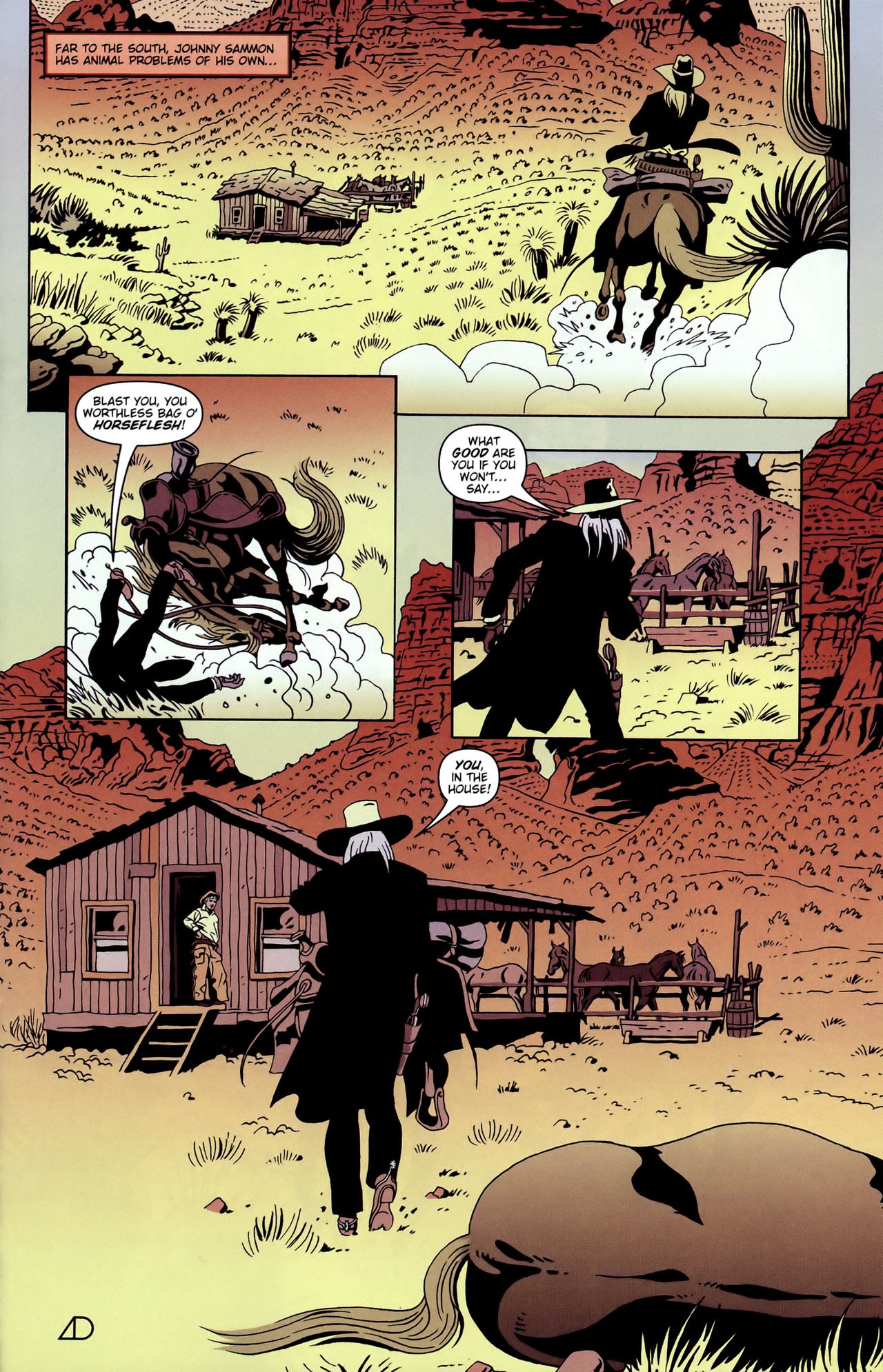 Read online Desperadoes: Buffalo Dreams comic -  Issue #2 - 15
