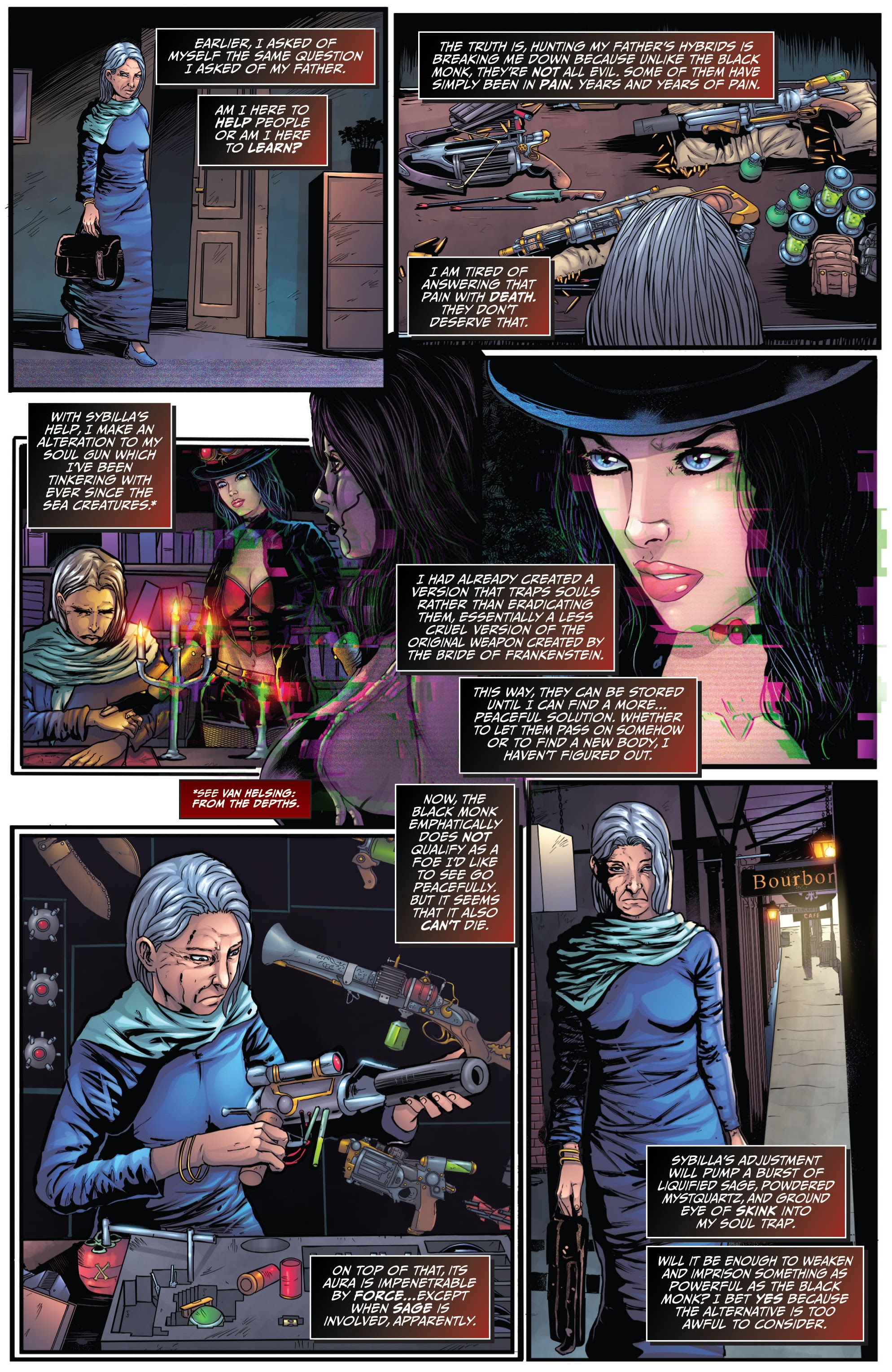 Read online Van Helsing: Rites of Shadows comic -  Issue # Full - 23