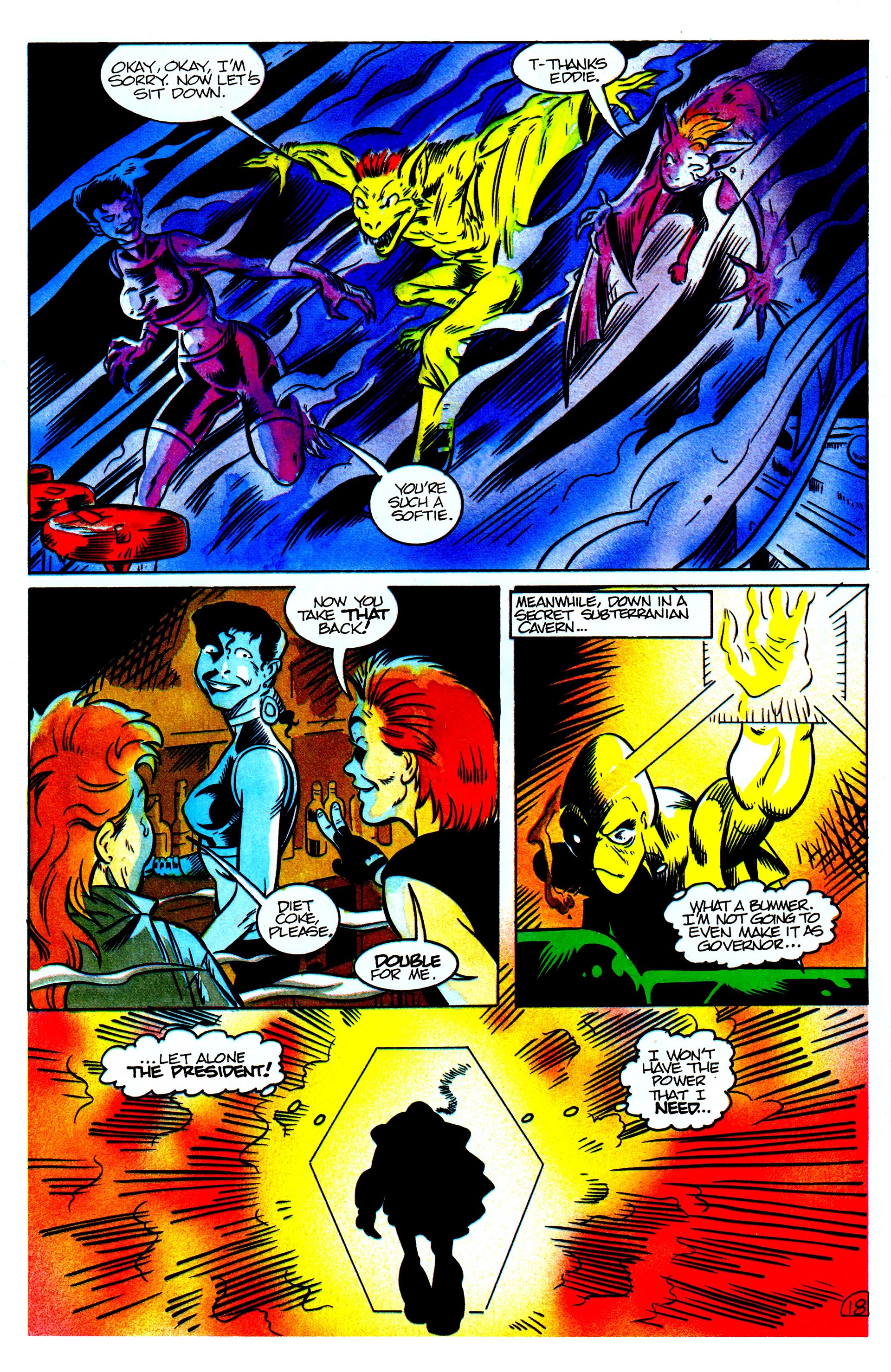 Read online Fright Night (1988) comic -  Issue #11 - 20