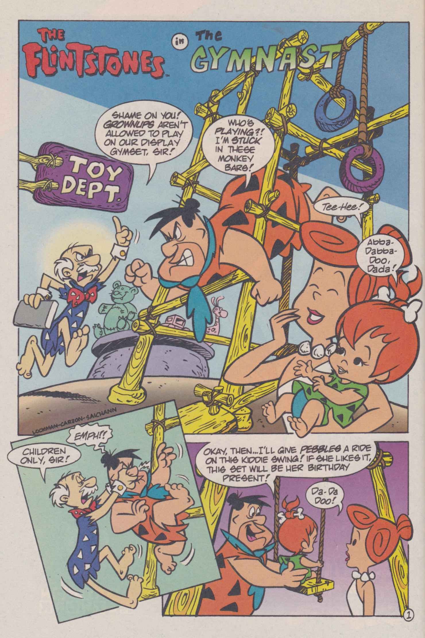Read online The Flintstones (1995) comic -  Issue #15 - 19
