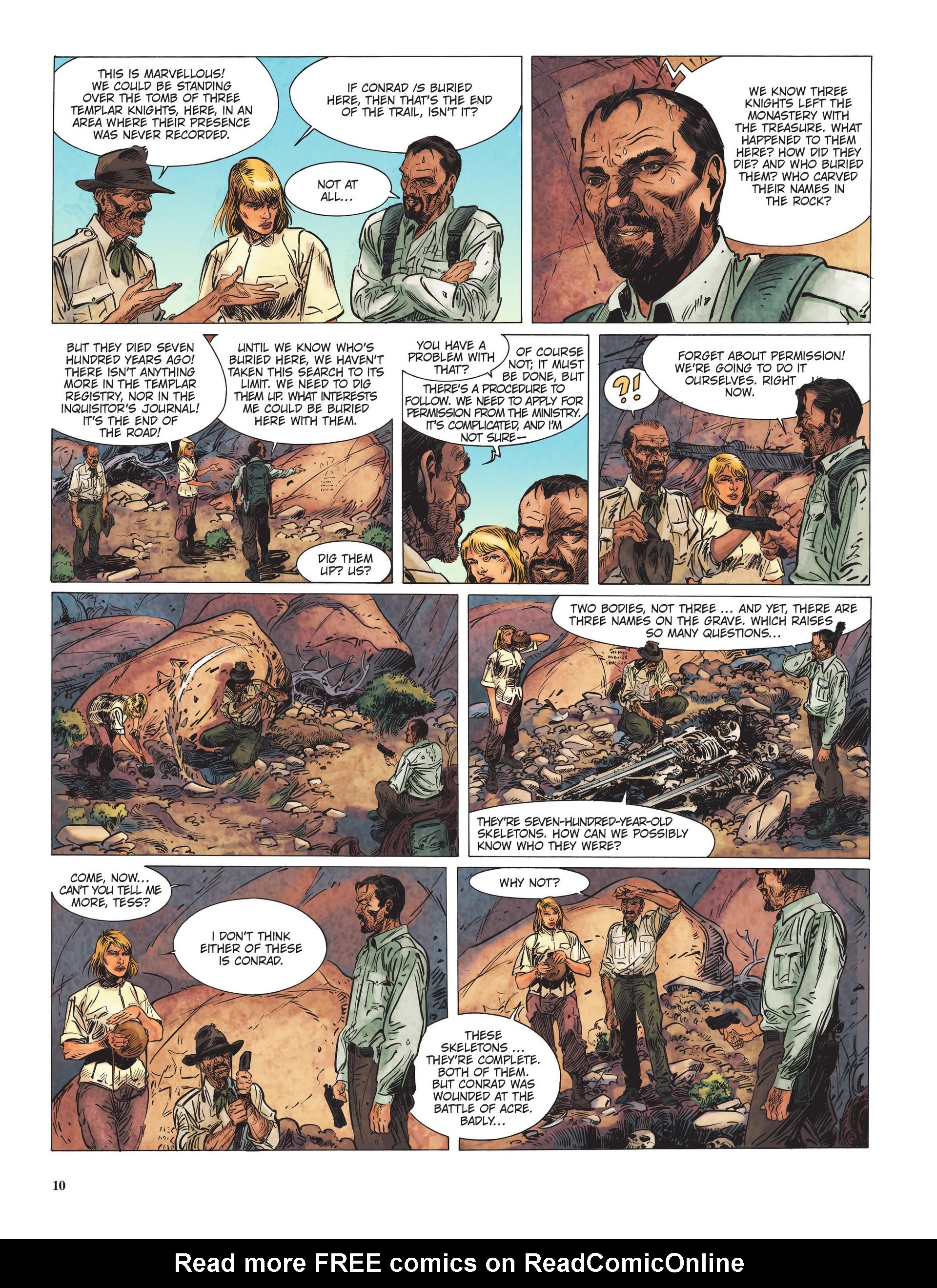 Read online The Last Templar comic -  Issue #6 - 11