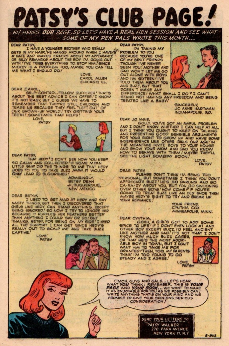 Read online Patsy Walker comic -  Issue #45 - 25