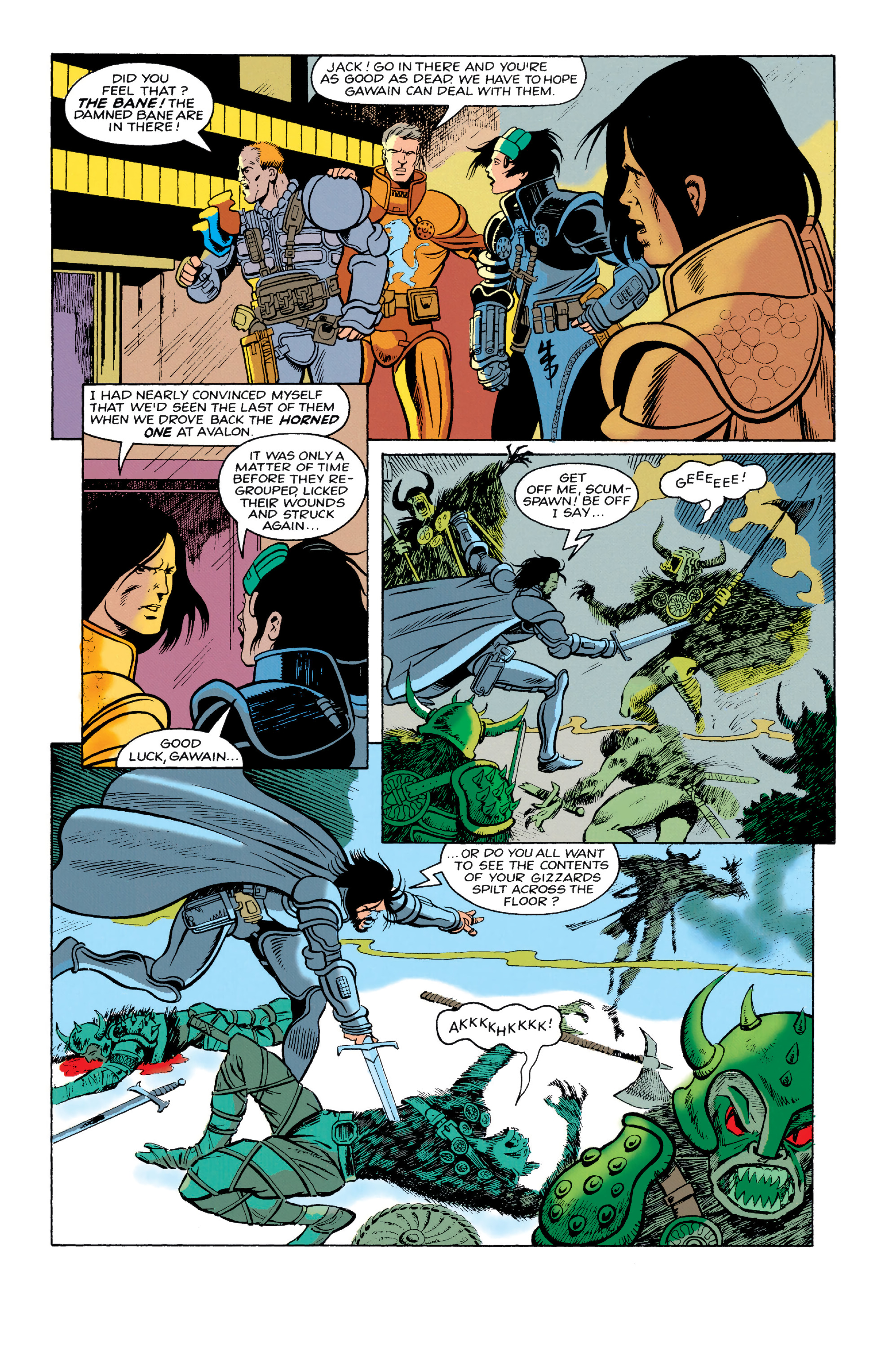 Read online Knights of Pendragon Omnibus comic -  Issue # TPB (Part 6) - 12