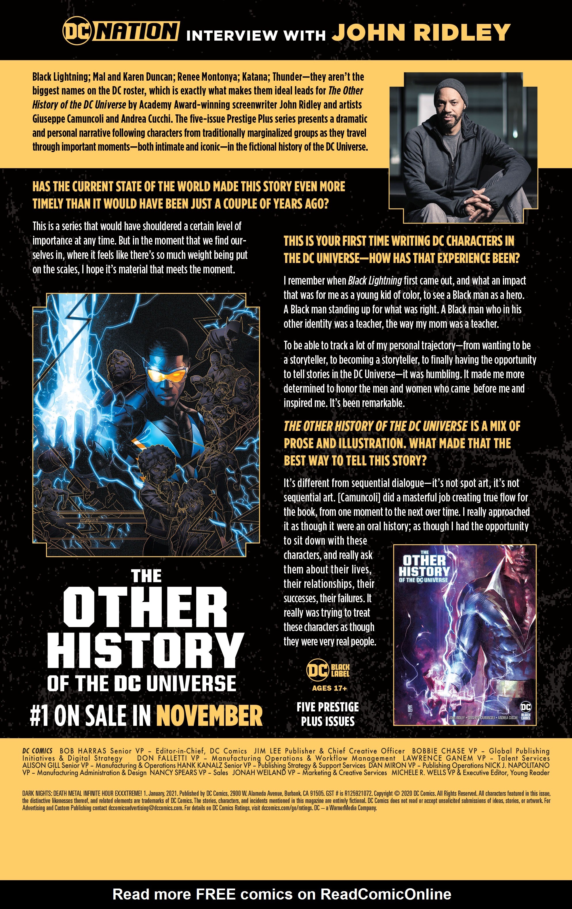 Read online Dark Nights: Death Metal Infinite Hour Exxxtreme! comic -  Issue # Full - 42