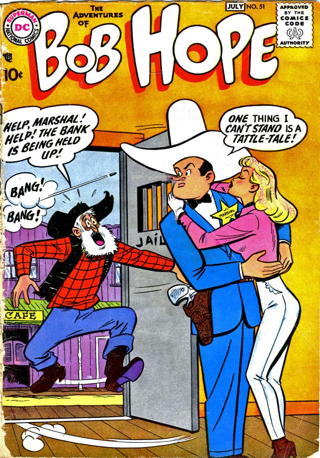 Read online The Adventures of Bob Hope comic -  Issue #51 - 1