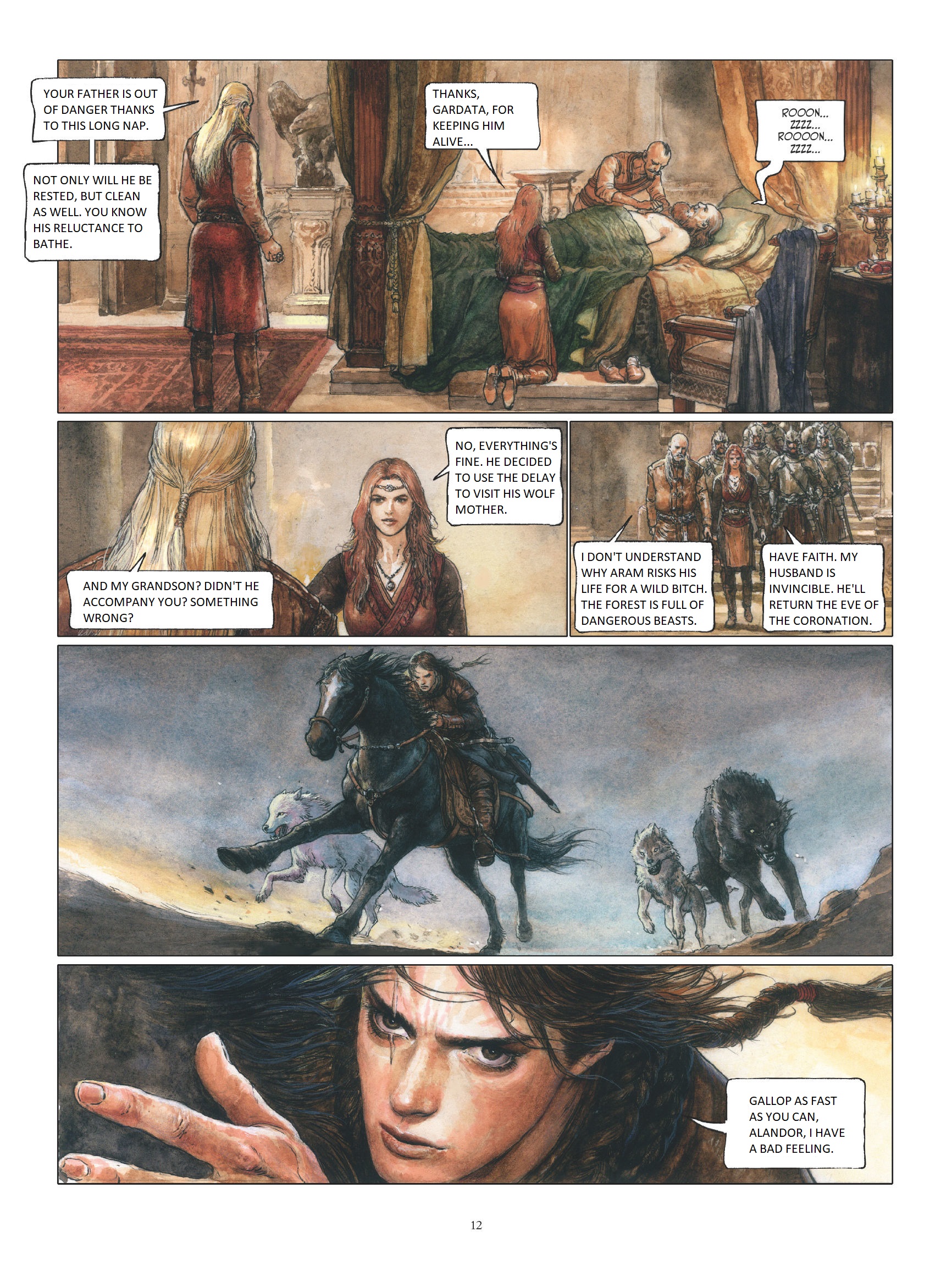 Read online Royal Blood comic -  Issue #4 - 14