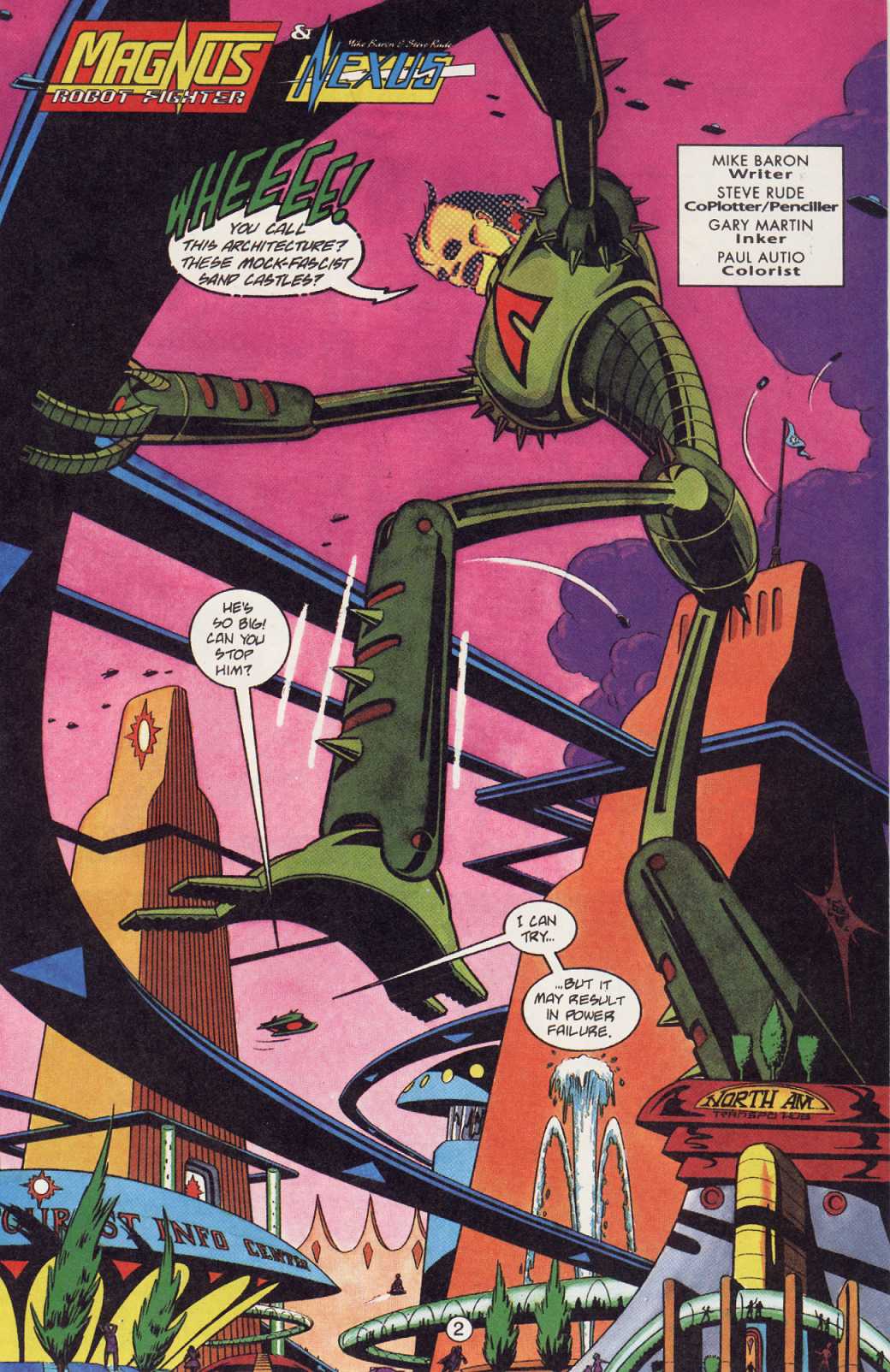 Read online Magnus Robot Fighter / Nexus comic -  Issue #2 - 4