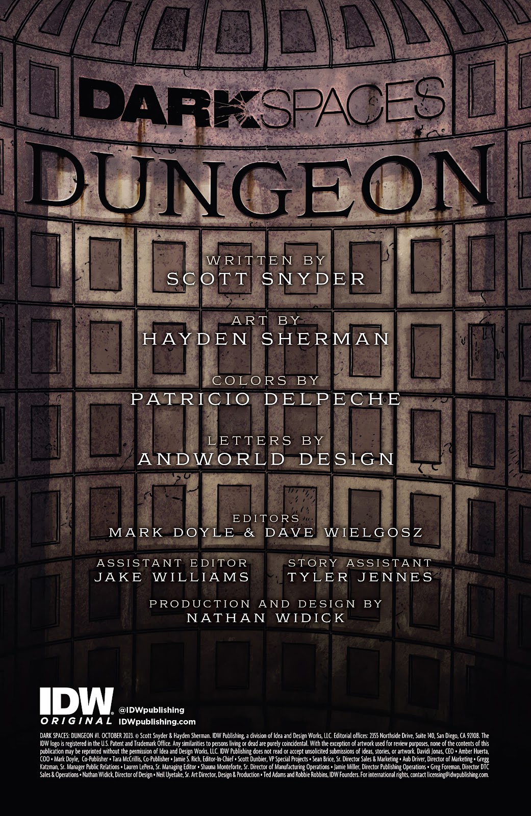 Dark Spaces: Dungeon issue 1 - Page 2